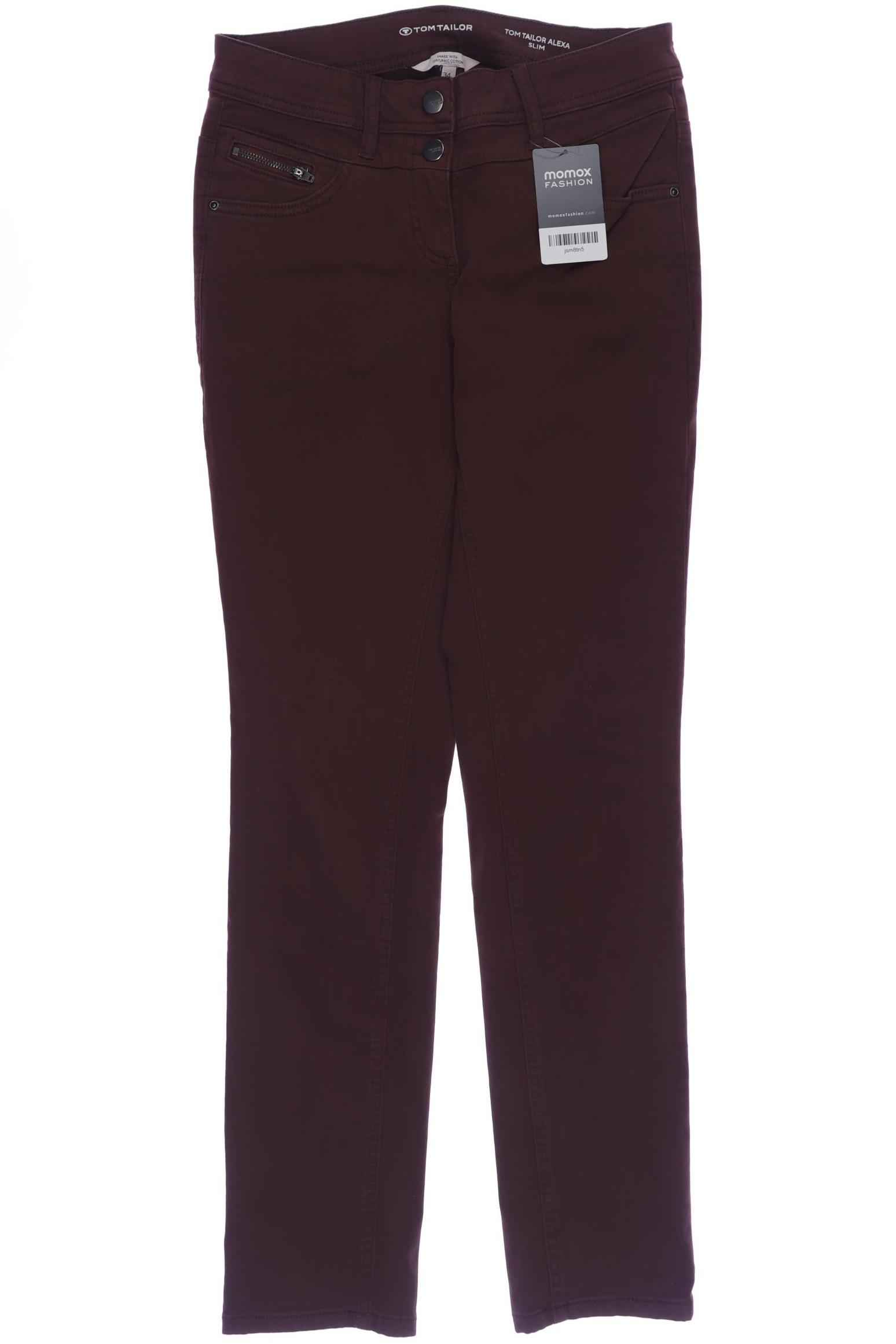 

Tom Tailor Damen Jeans, bordeaux, Gr. 34