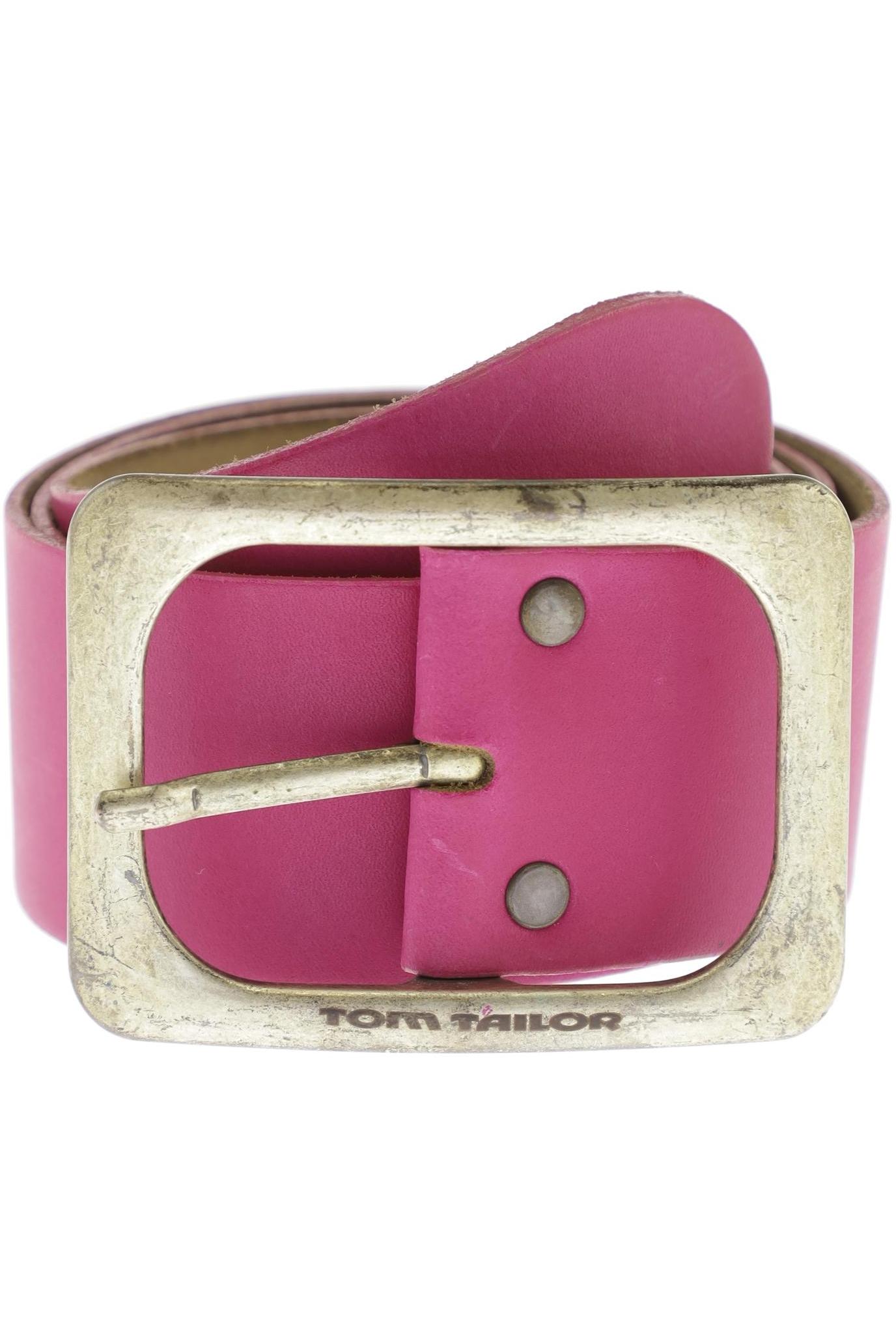 

Tom Tailor Damen Gürtel, pink, Gr. 85