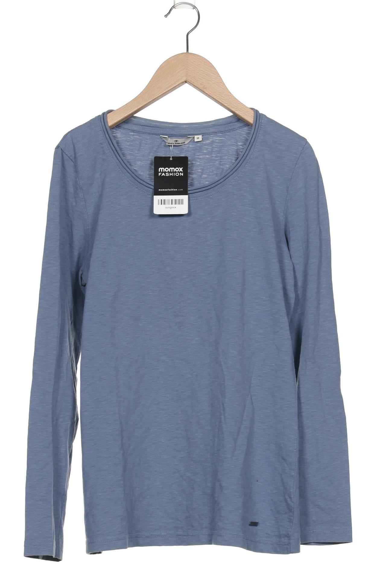

Tom Tailor Damen Langarmshirt, blau, Gr. 38