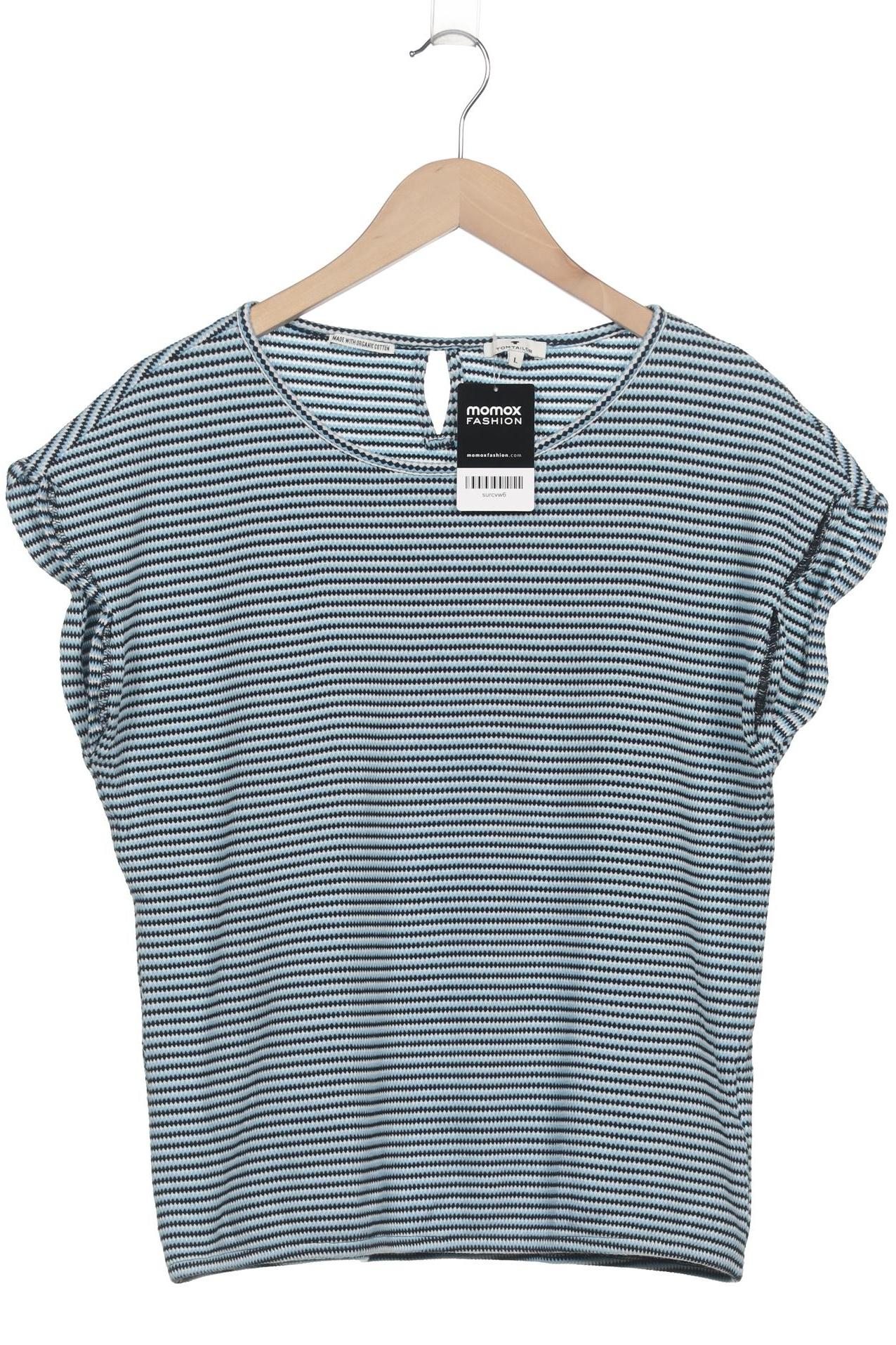 

Tom Tailor Damen T-Shirt, blau, Gr. 42