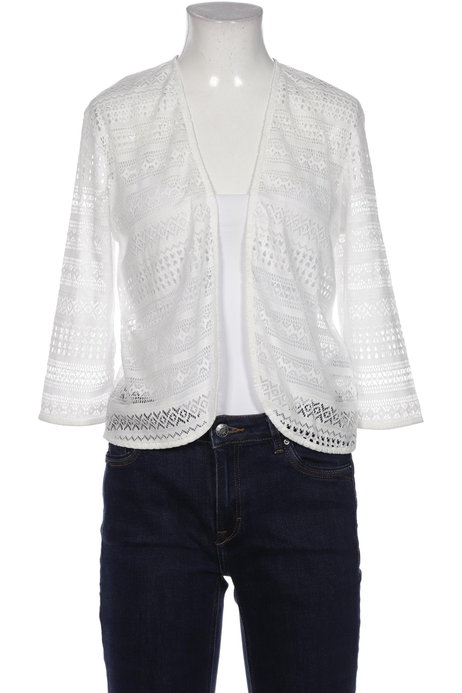 

Tom Tailor Damen Strickjacke, weiß, Gr. 38