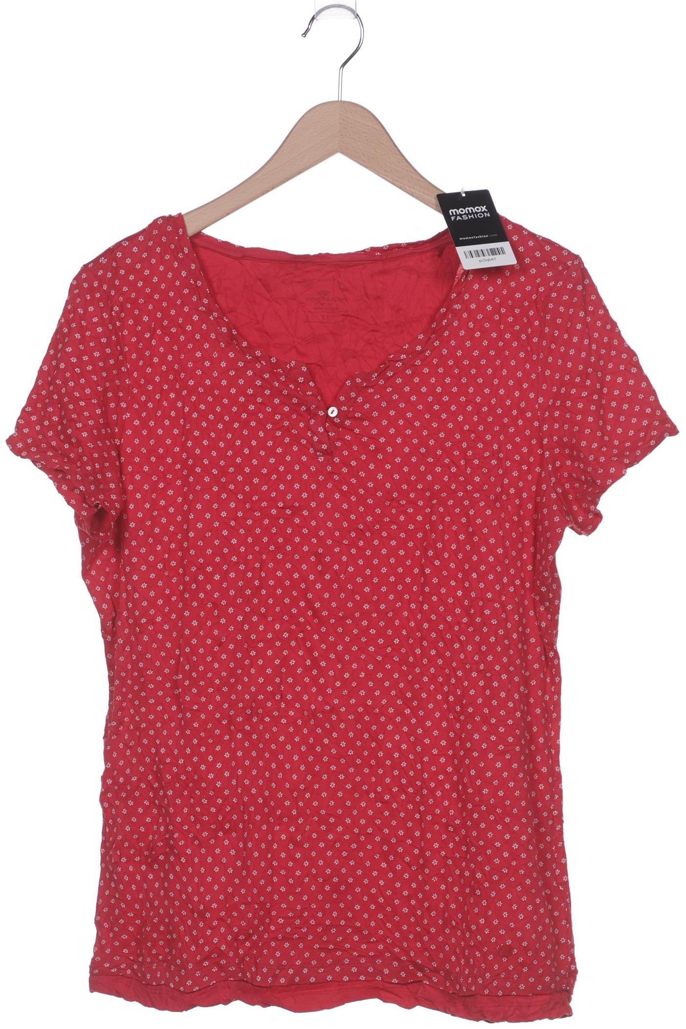 

Tom Tailor Damen T-Shirt, rot, Gr. 44