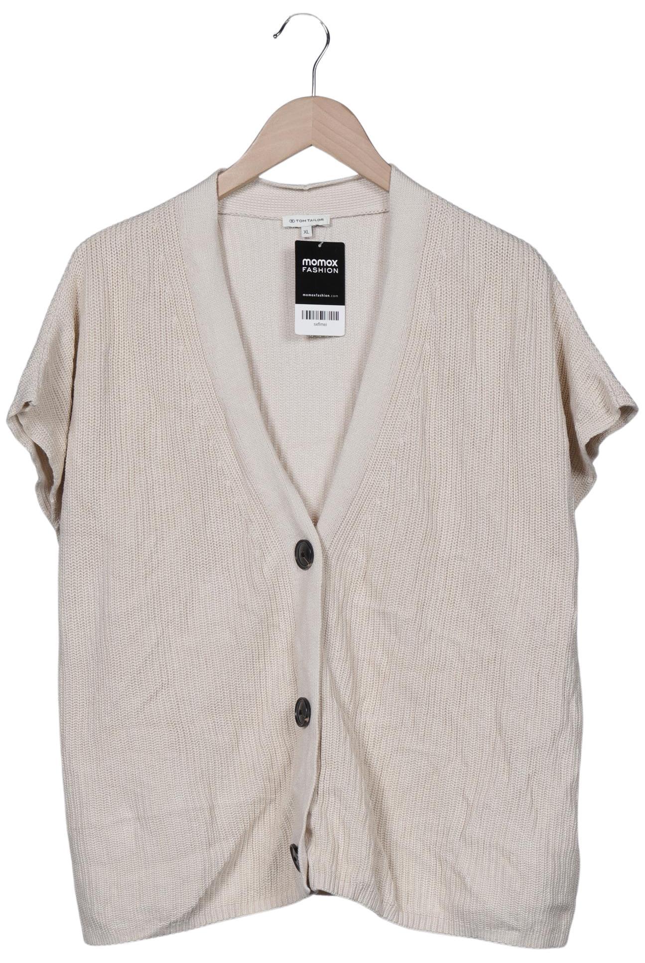 

Tom Tailor Damen Strickjacke, beige, Gr. 44