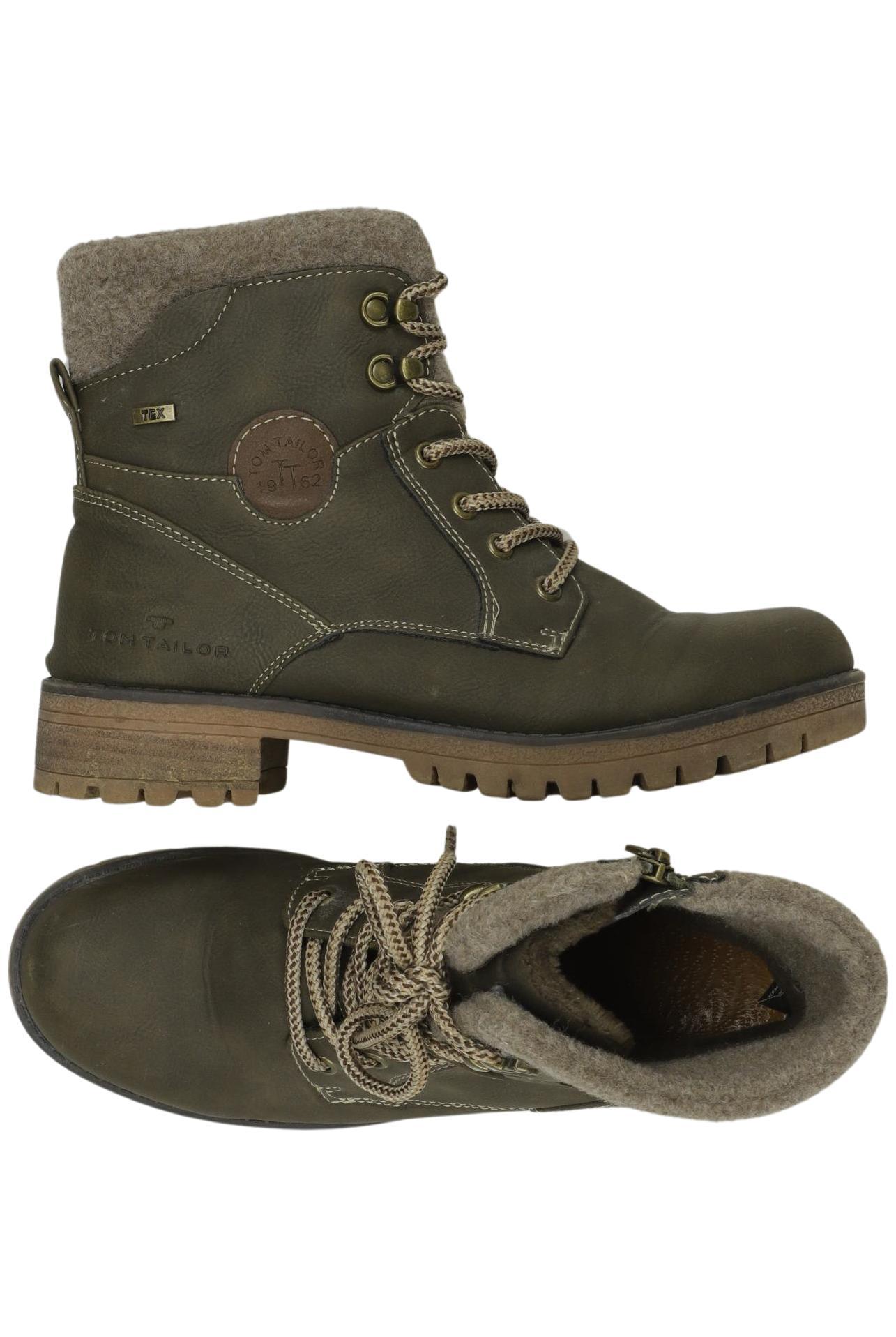 

Tom Tailor Damen Stiefelette, grün, Gr. 39