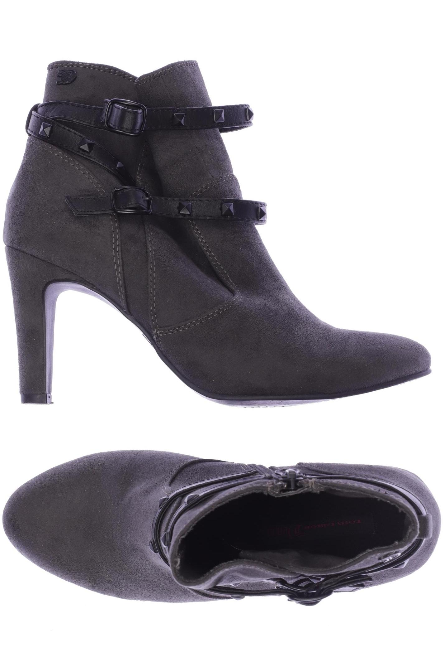 

Tom Tailor Damen Stiefelette, grau, Gr. 39