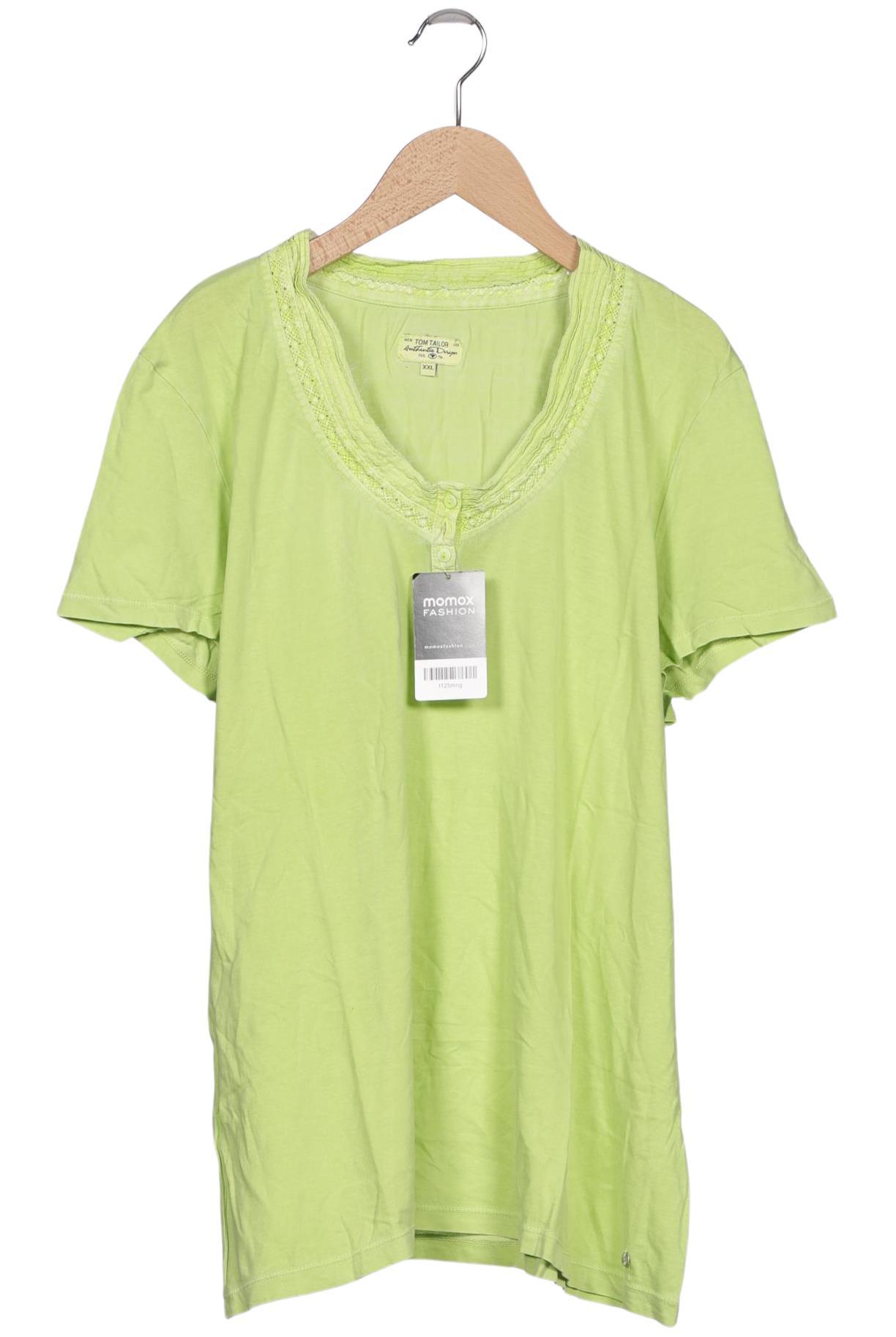 

Tom Tailor Damen T-Shirt, hellgrün, Gr. 46