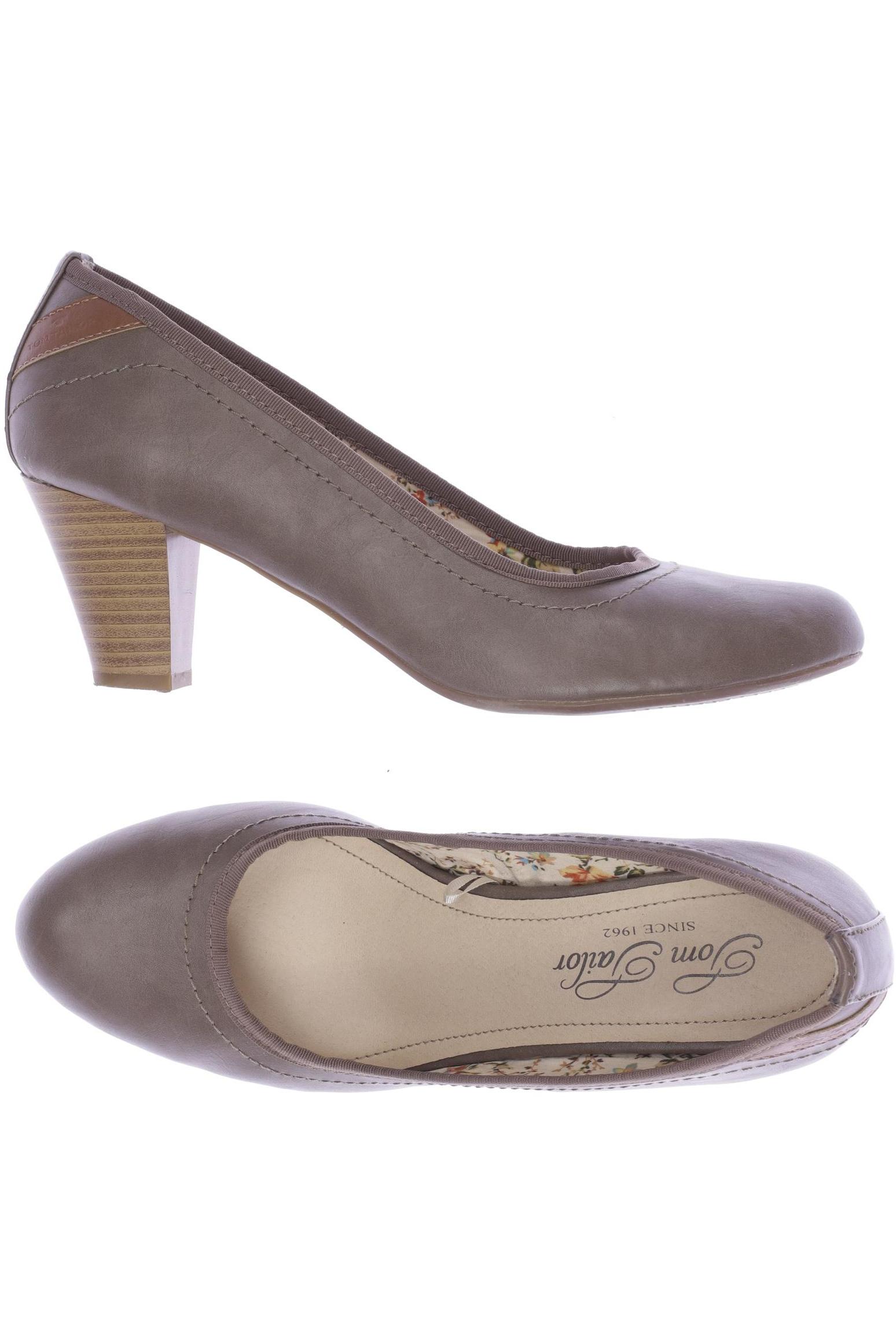 

Tom Tailor Damen Pumps, braun, Gr. 42