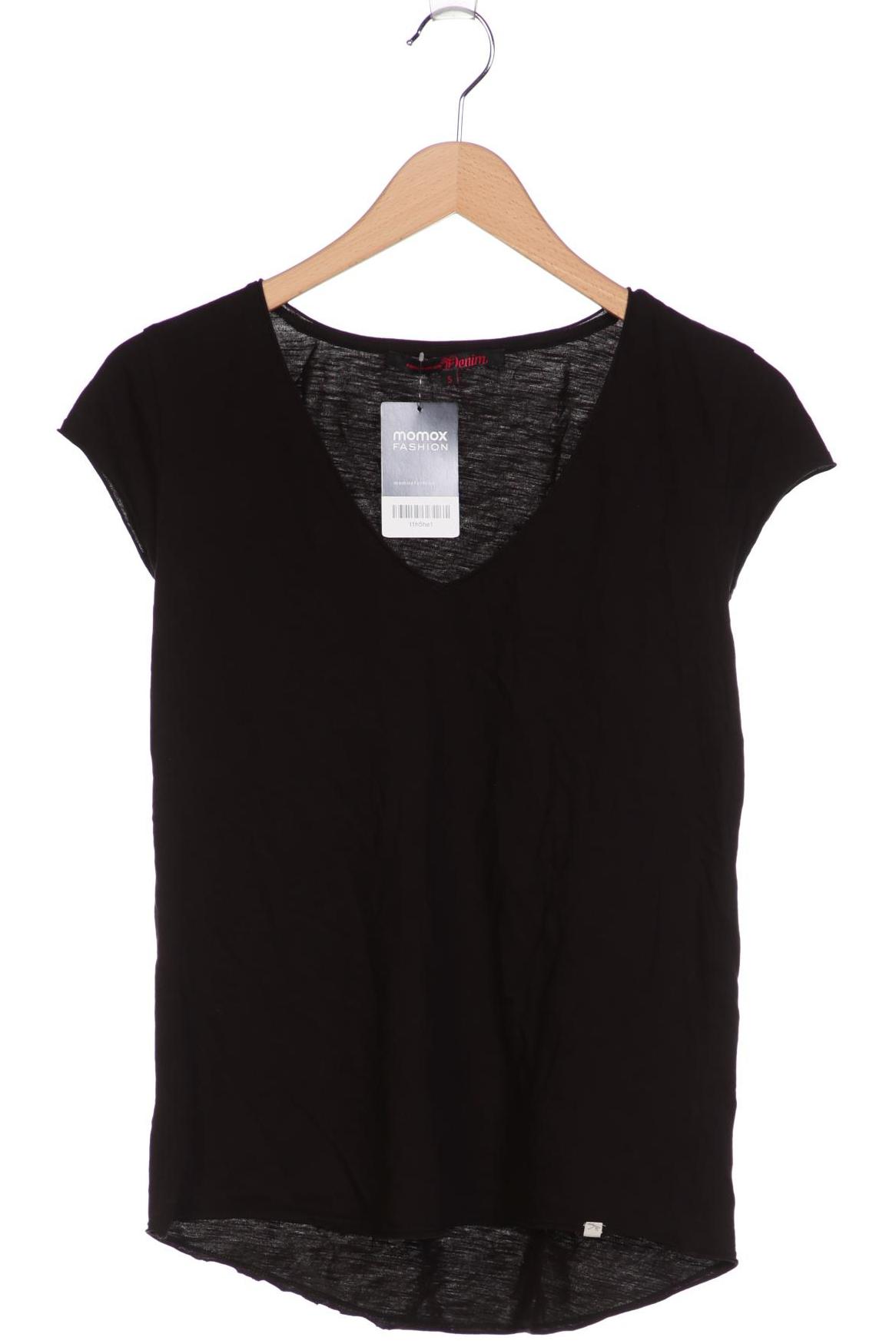 

Tom Tailor Damen T-Shirt, schwarz, Gr. 36