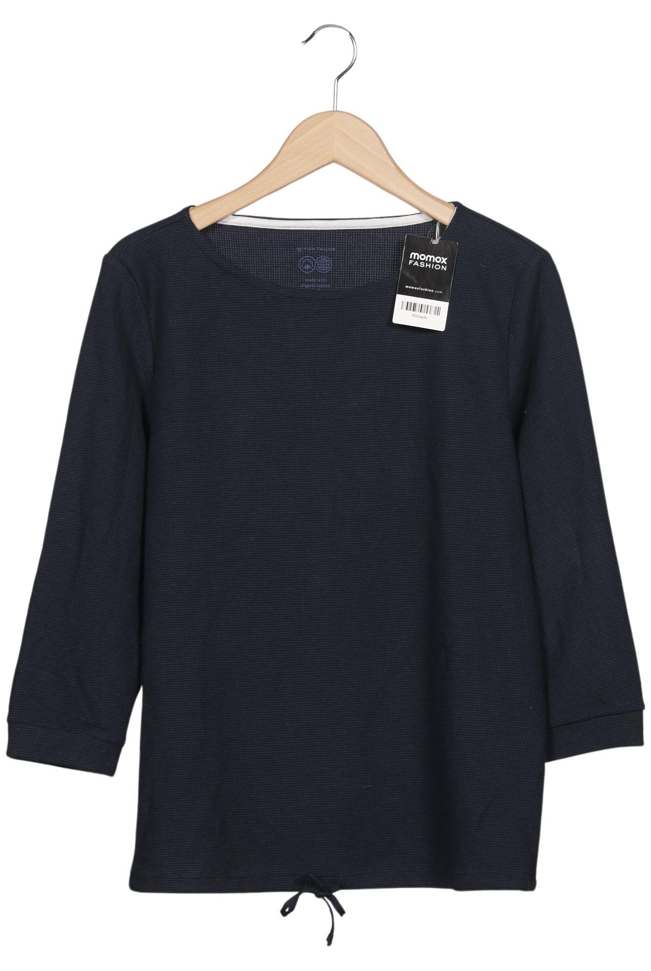

Tom Tailor Damen Langarmshirt, marineblau, Gr. 38