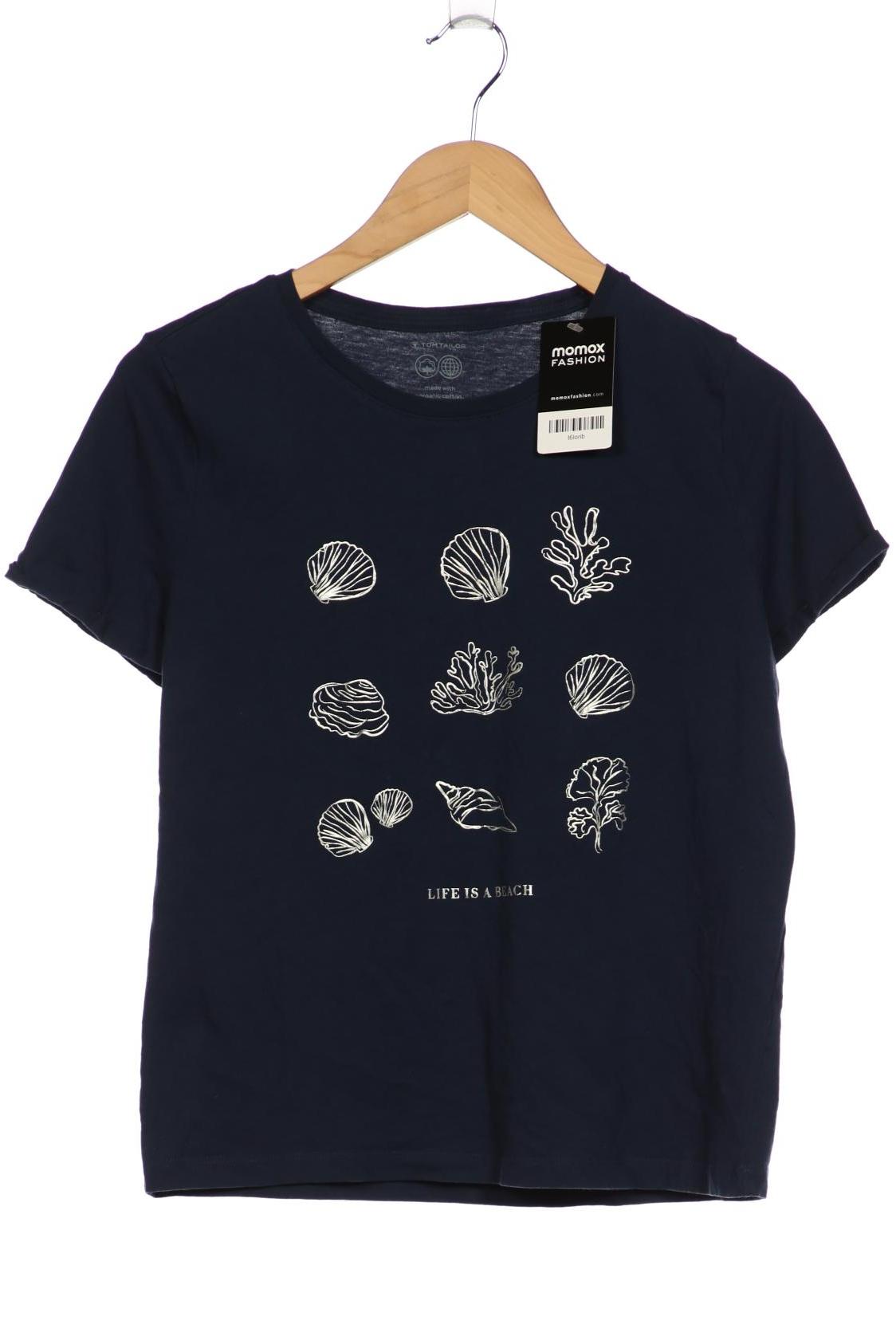 

Tom Tailor Damen T-Shirt, marineblau, Gr. 38