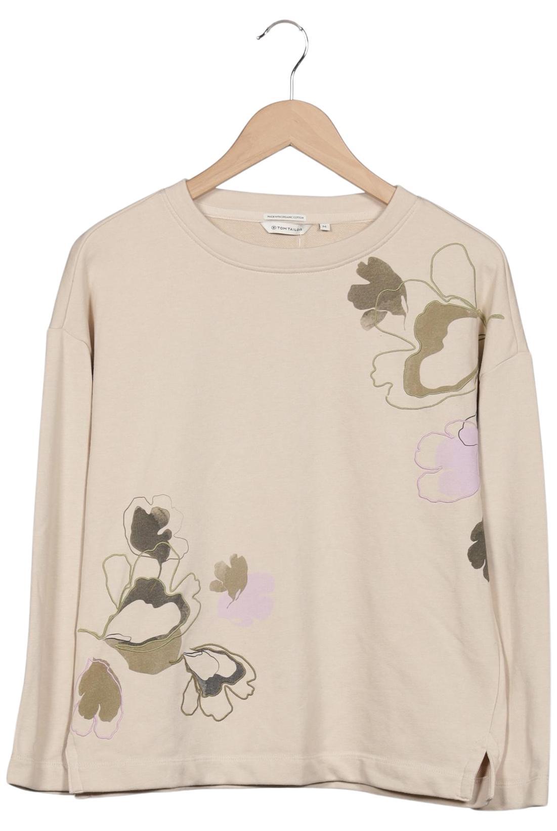 

Tom Tailor Damen Sweatshirt, beige, Gr. 38