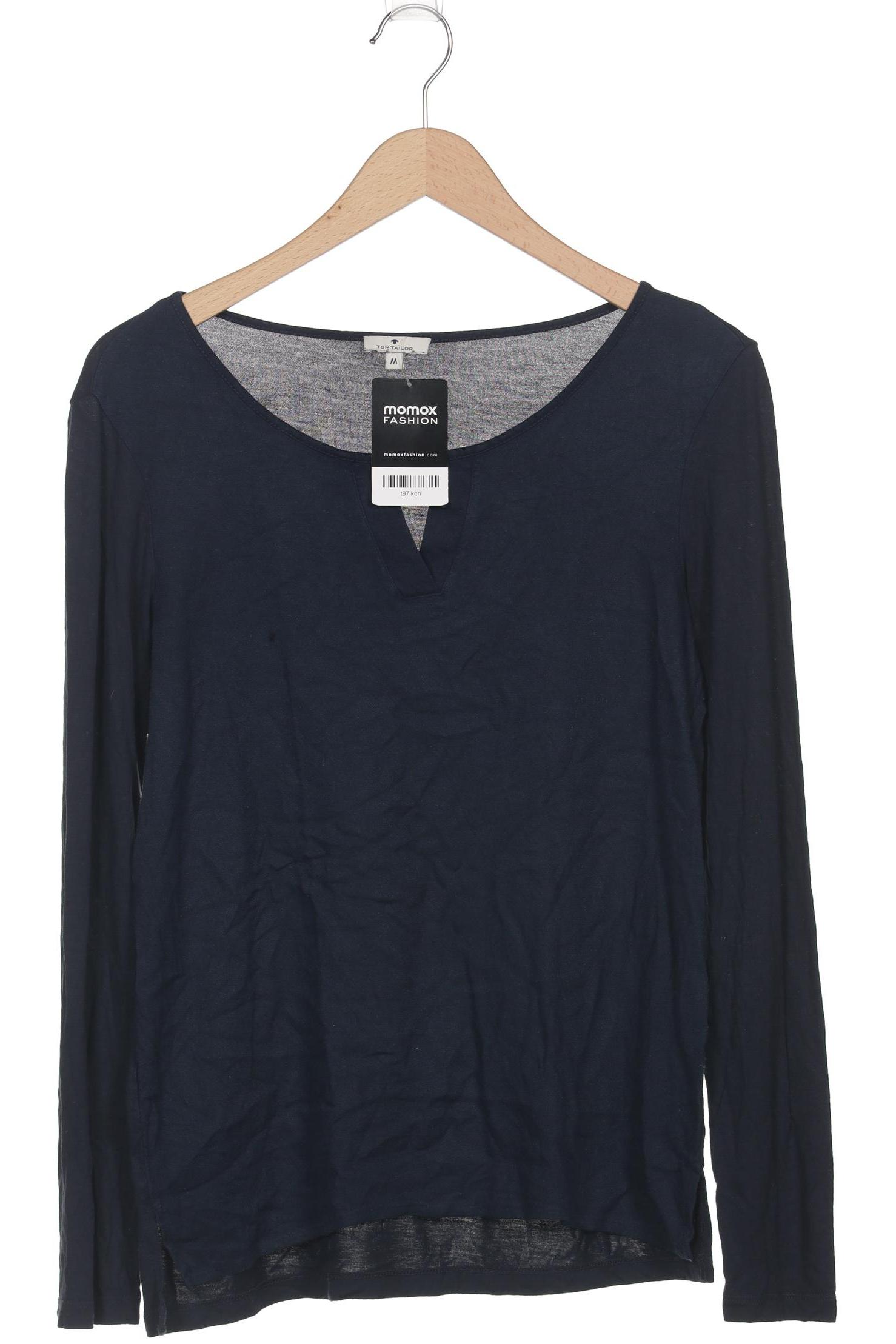

Tom Tailor Damen Langarmshirt, marineblau, Gr. 38