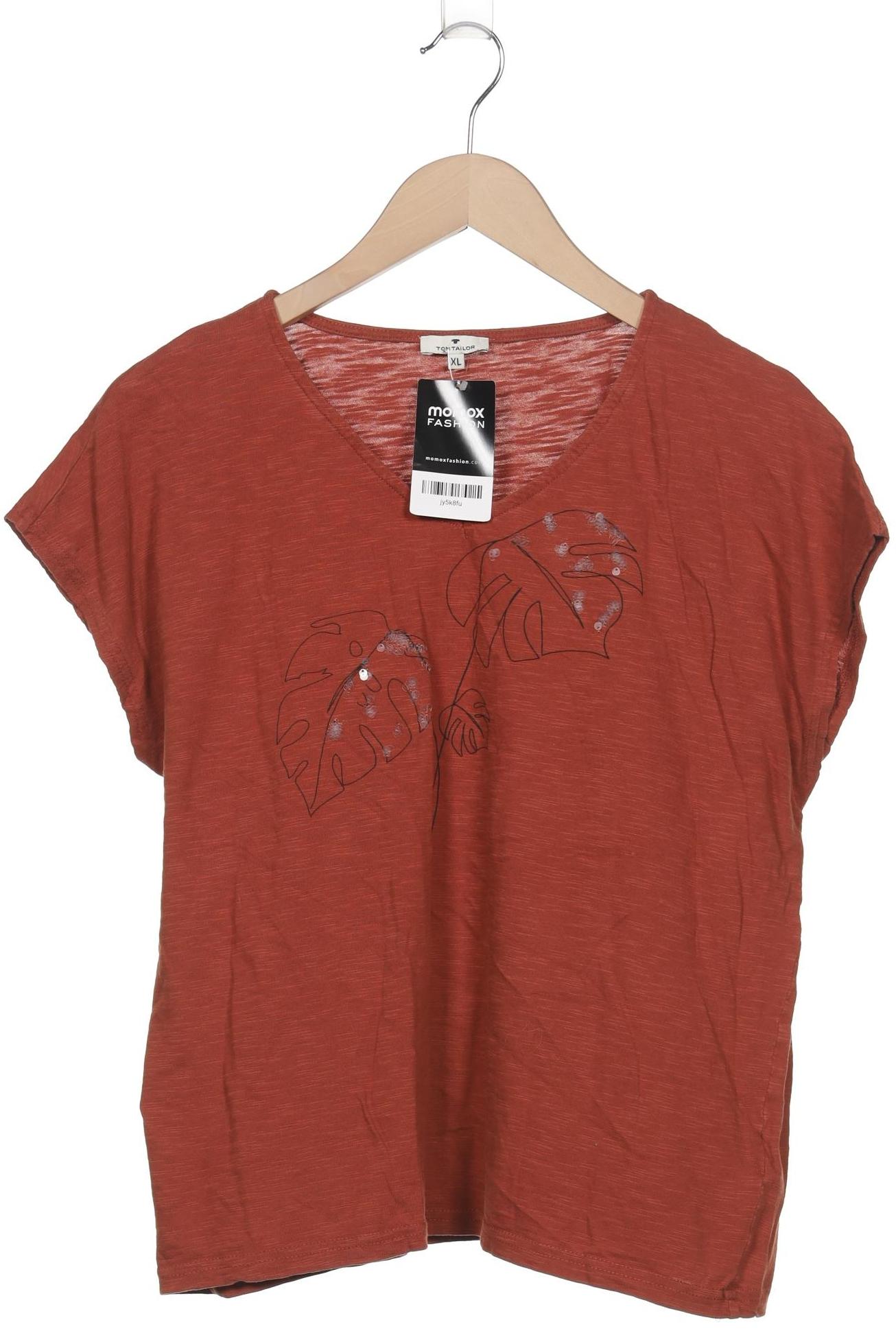 

Tom Tailor Damen T-Shirt, braun, Gr. 44