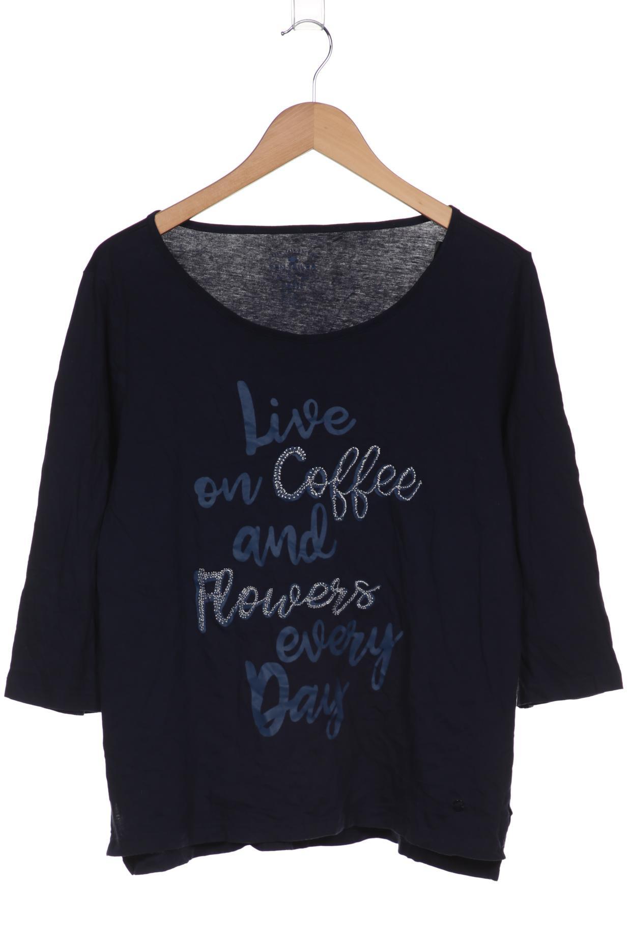 

Tom Tailor Damen Langarmshirt, marineblau