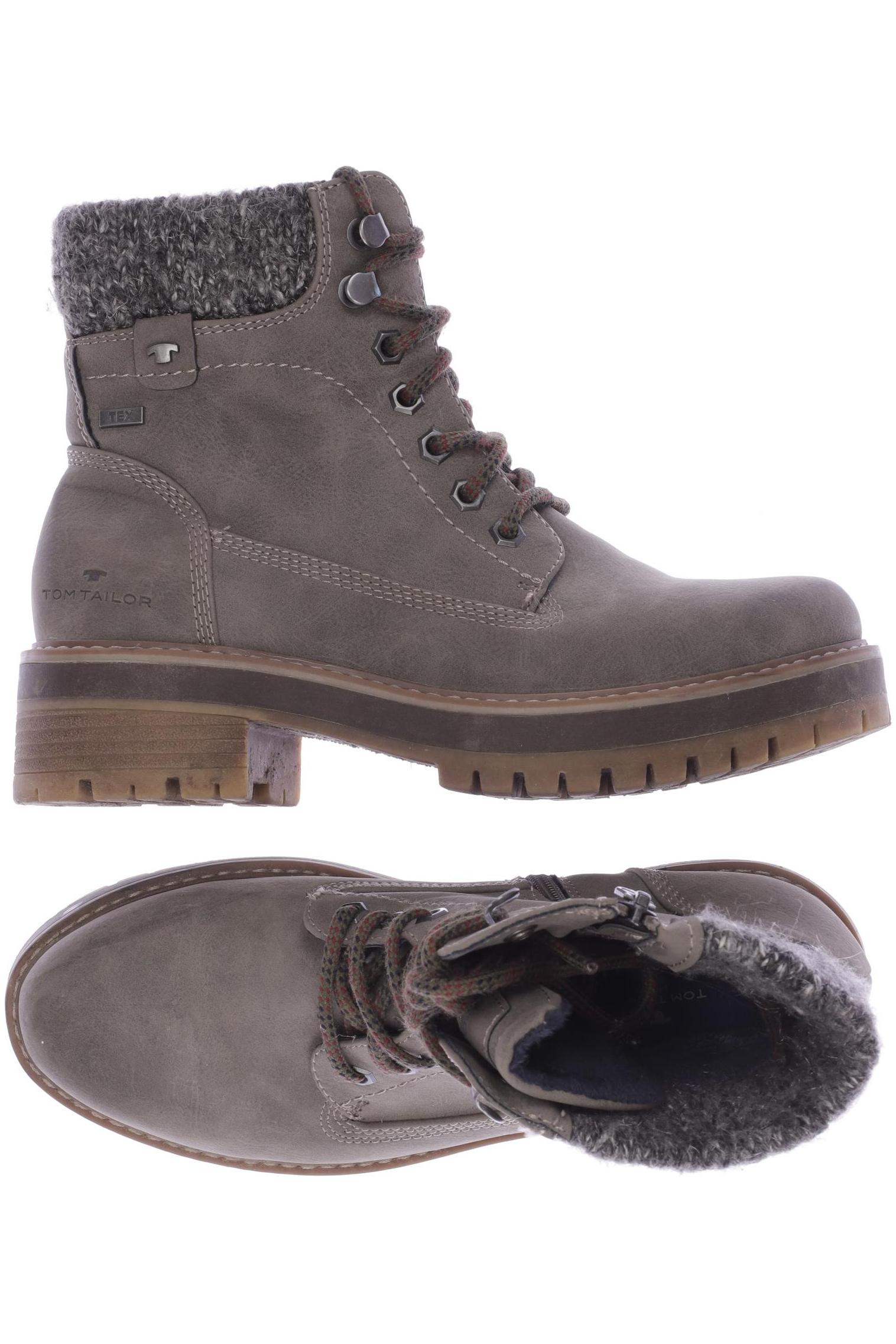 

Tom Tailor Damen Stiefelette, grau, Gr. 38