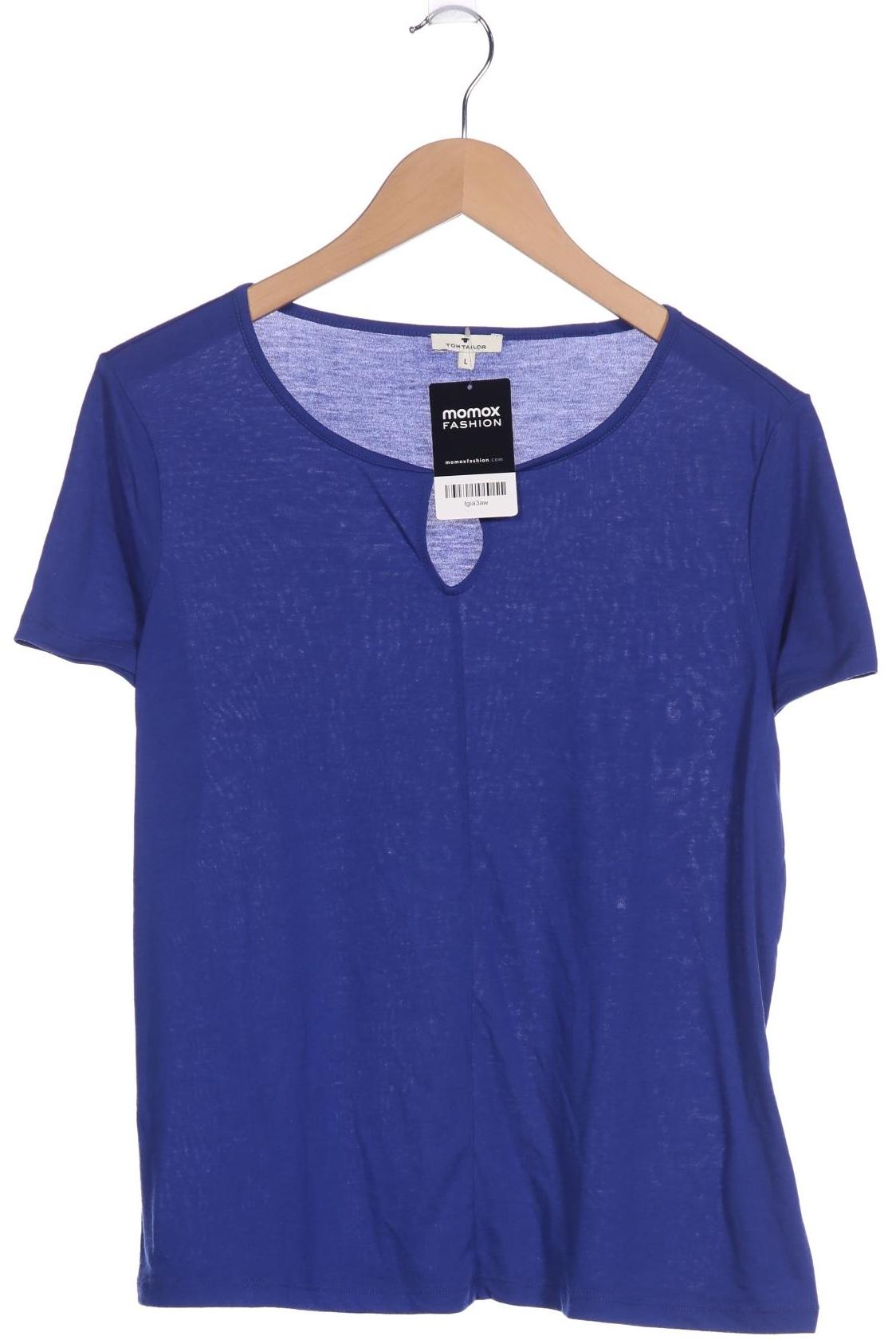 

Tom Tailor Damen T-Shirt, blau, Gr. 42
