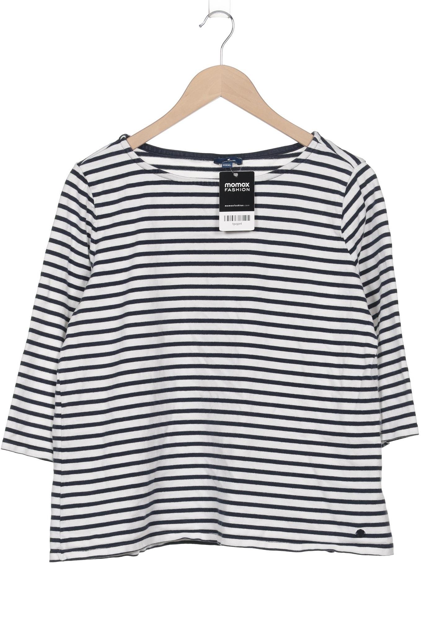 

Tom Tailor Damen Langarmshirt, marineblau, Gr. 48