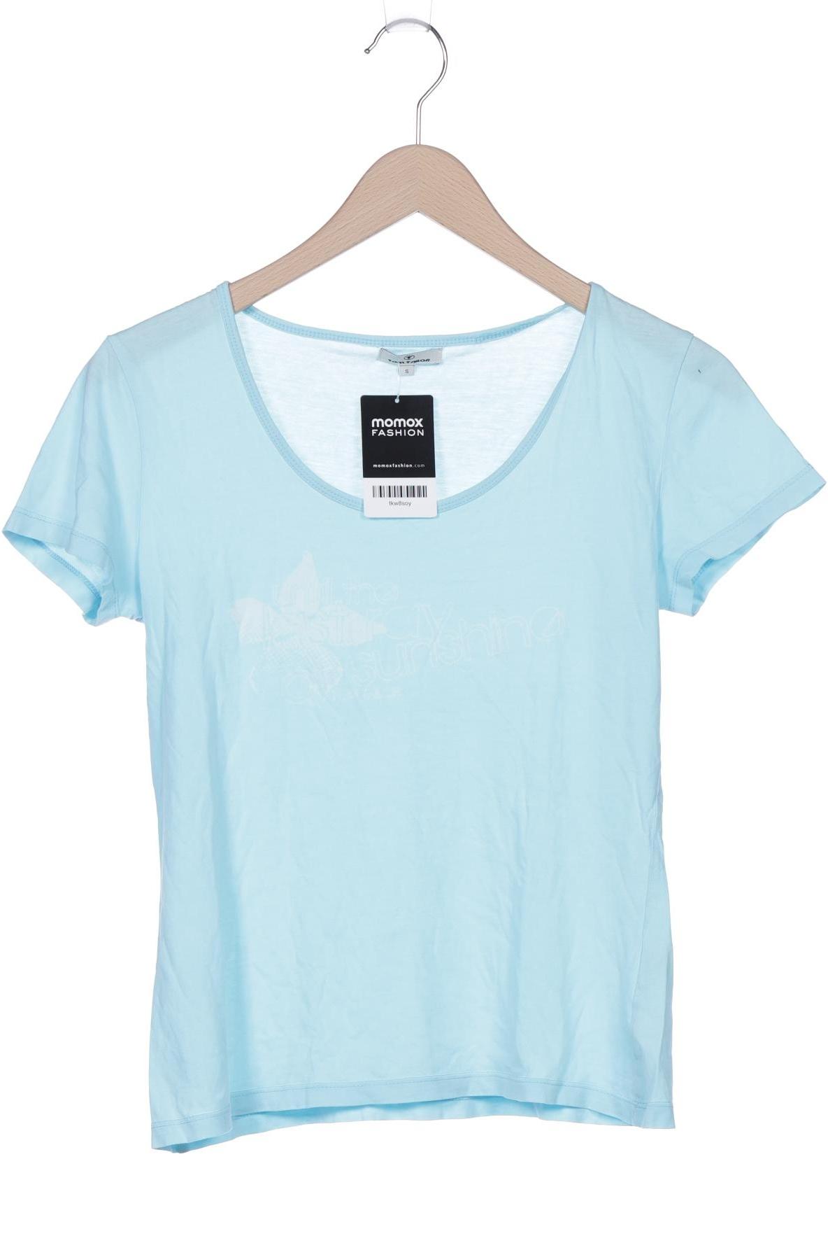 

Tom Tailor Damen T-Shirt, hellblau, Gr. 36
