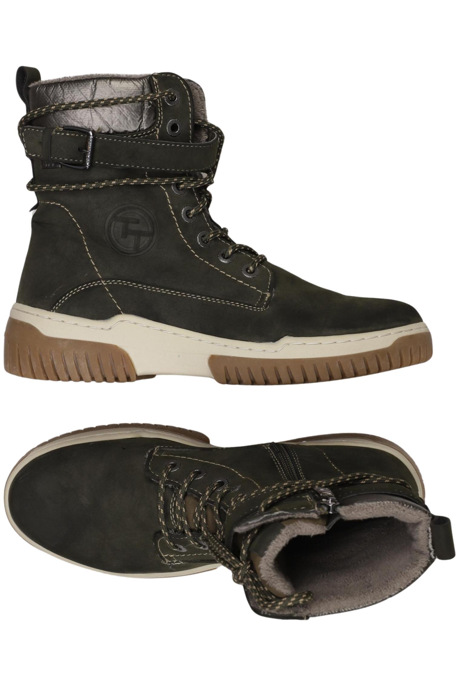 

Tom Tailor Damen Stiefelette, grün, Gr. 40