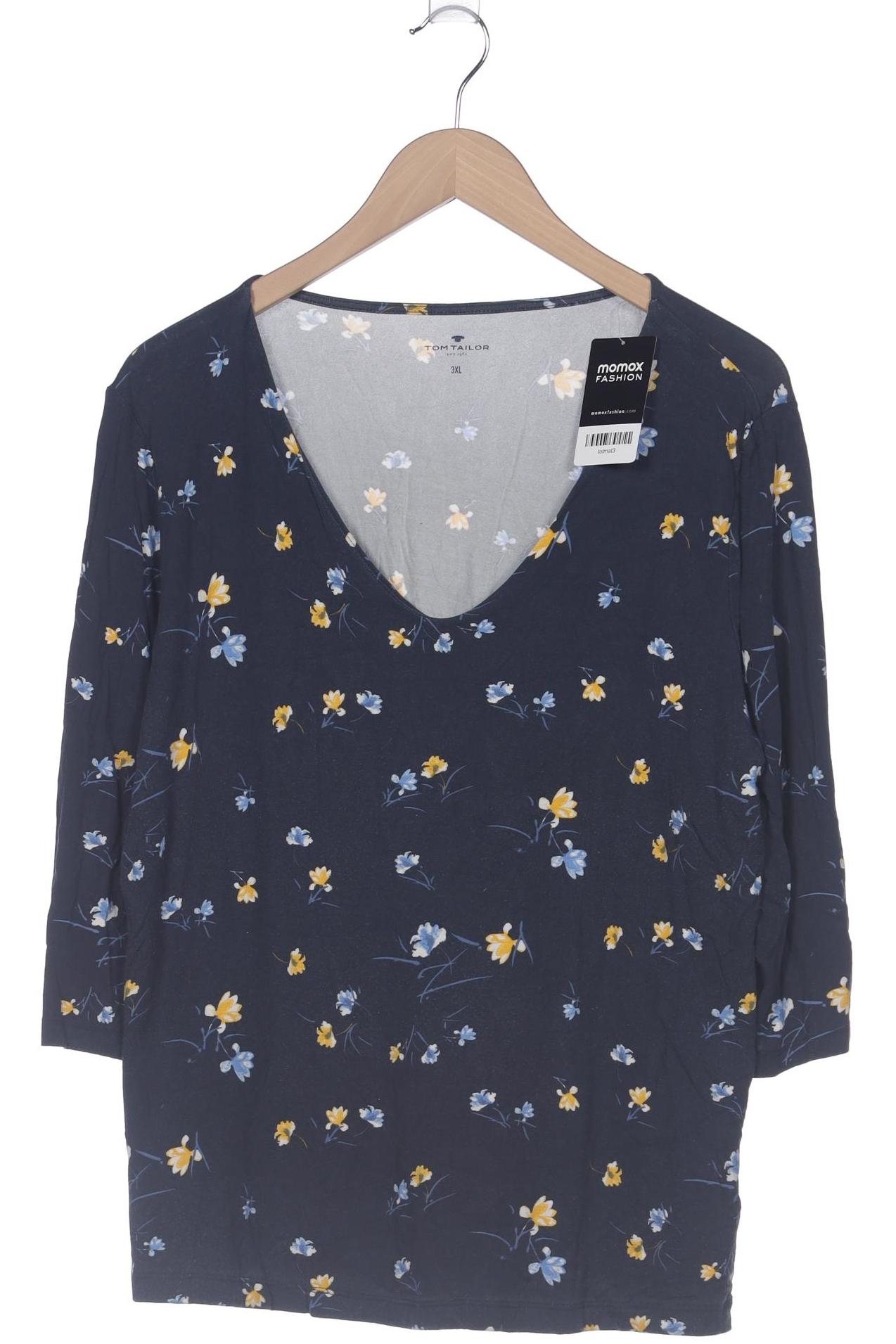 

Tom Tailor Damen Langarmshirt, marineblau, Gr. 48