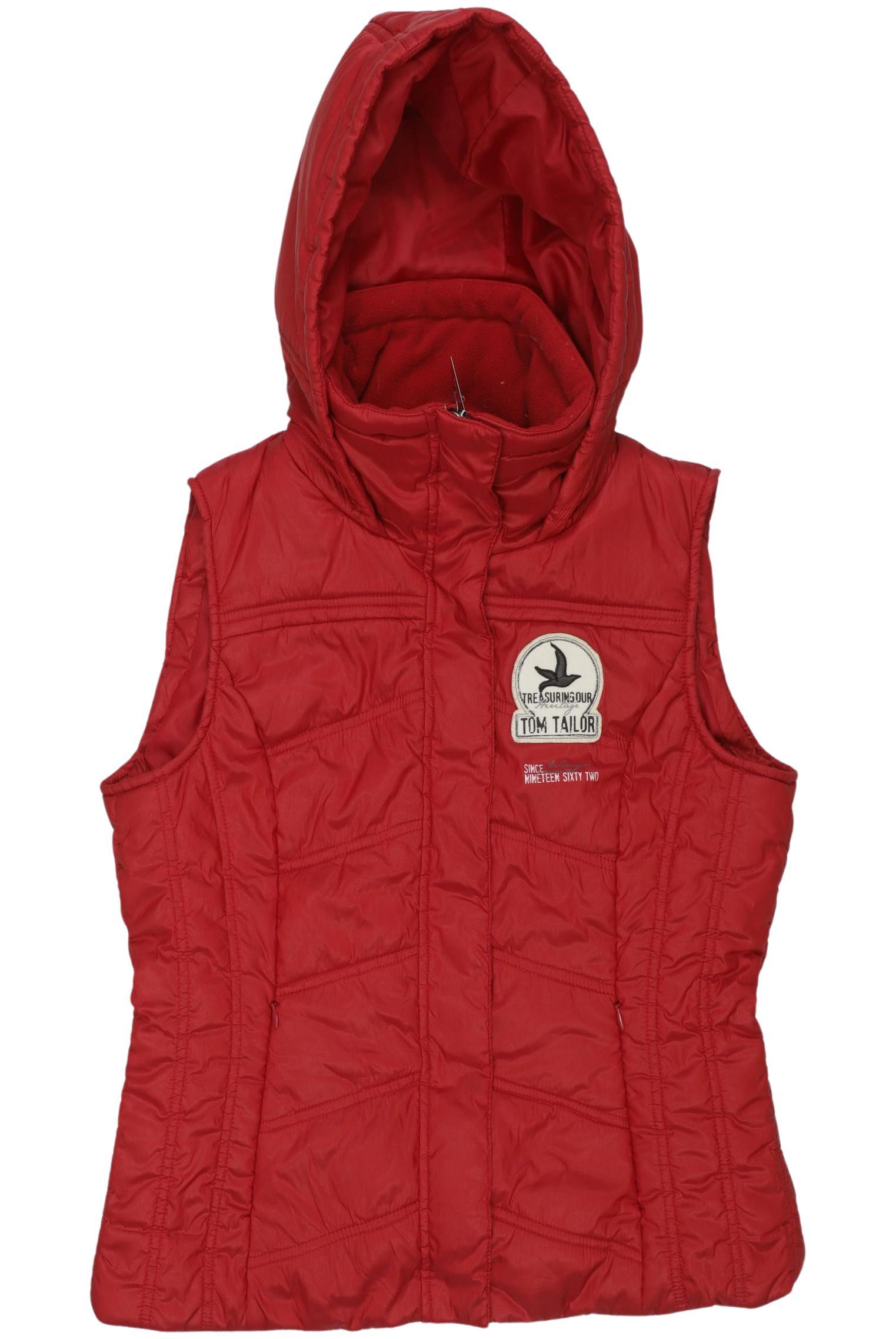 

Tom Tailor Damen Weste, rot, Gr. 38