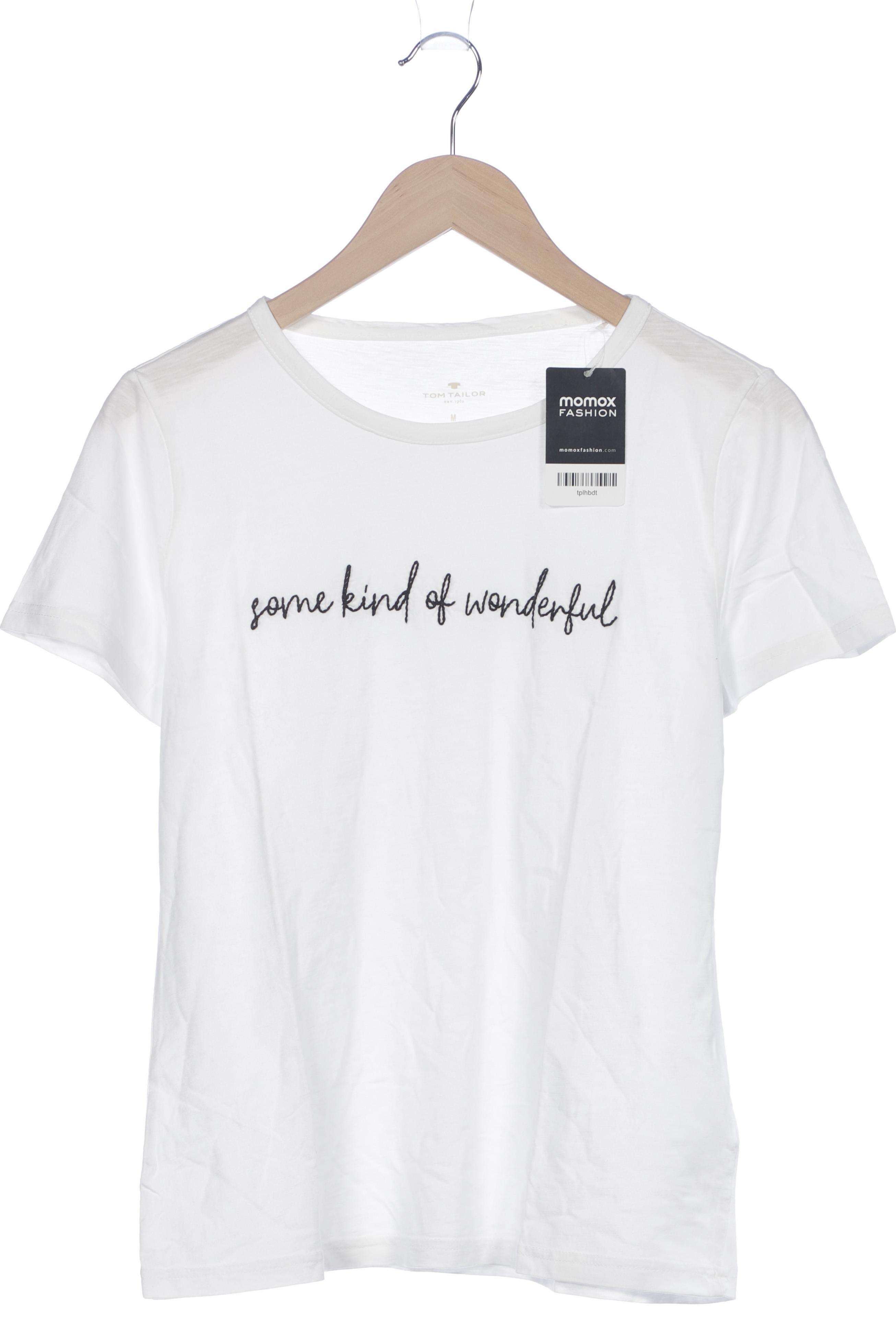 

Tom Tailor Damen T-Shirt, weiß, Gr. 38