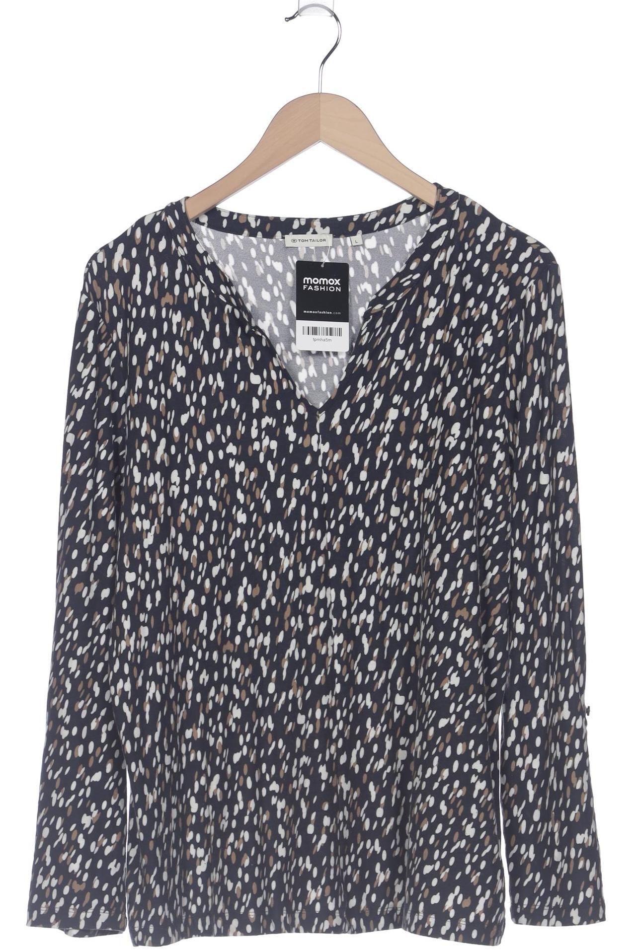 

Tom Tailor Damen Langarmshirt, marineblau, Gr. 42