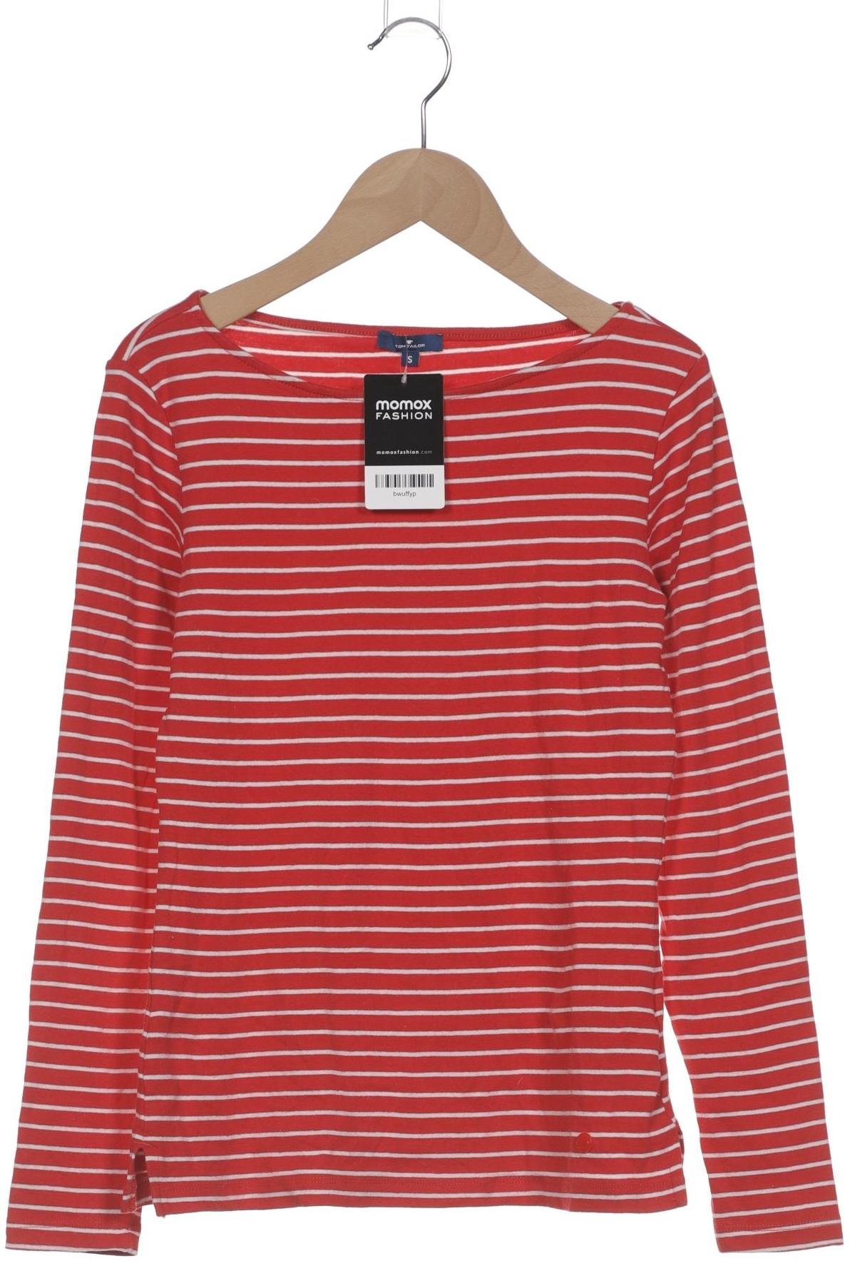 

Tom Tailor Damen Langarmshirt, rot, Gr. 36