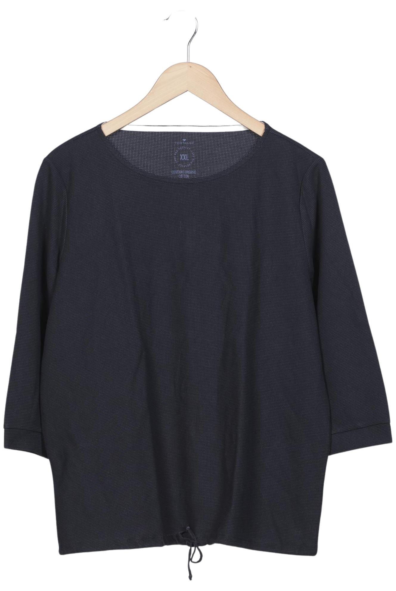 

Tom Tailor Damen Langarmshirt, marineblau, Gr. 46