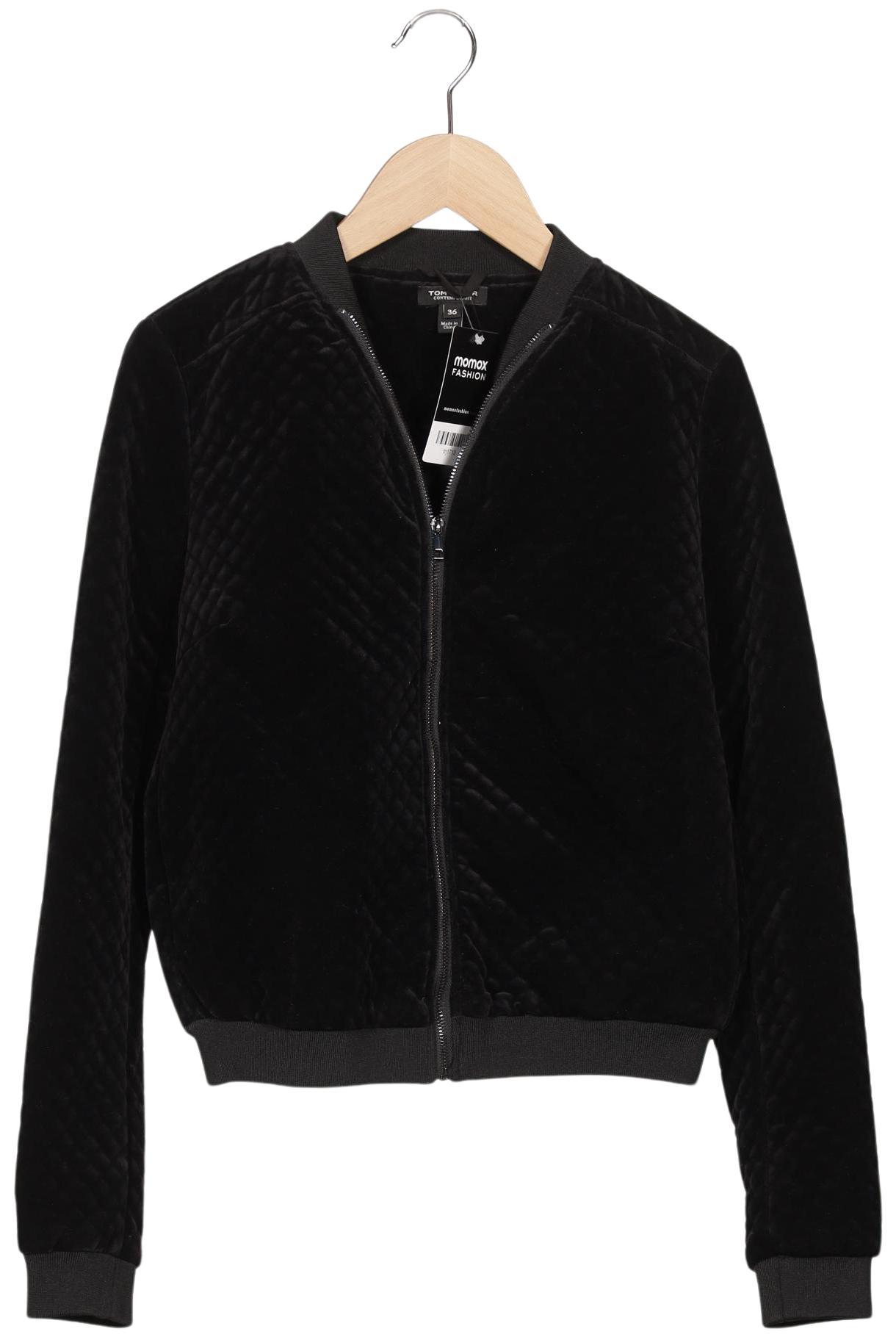 

Tom Tailor Damen Jacke, schwarz, Gr. 36