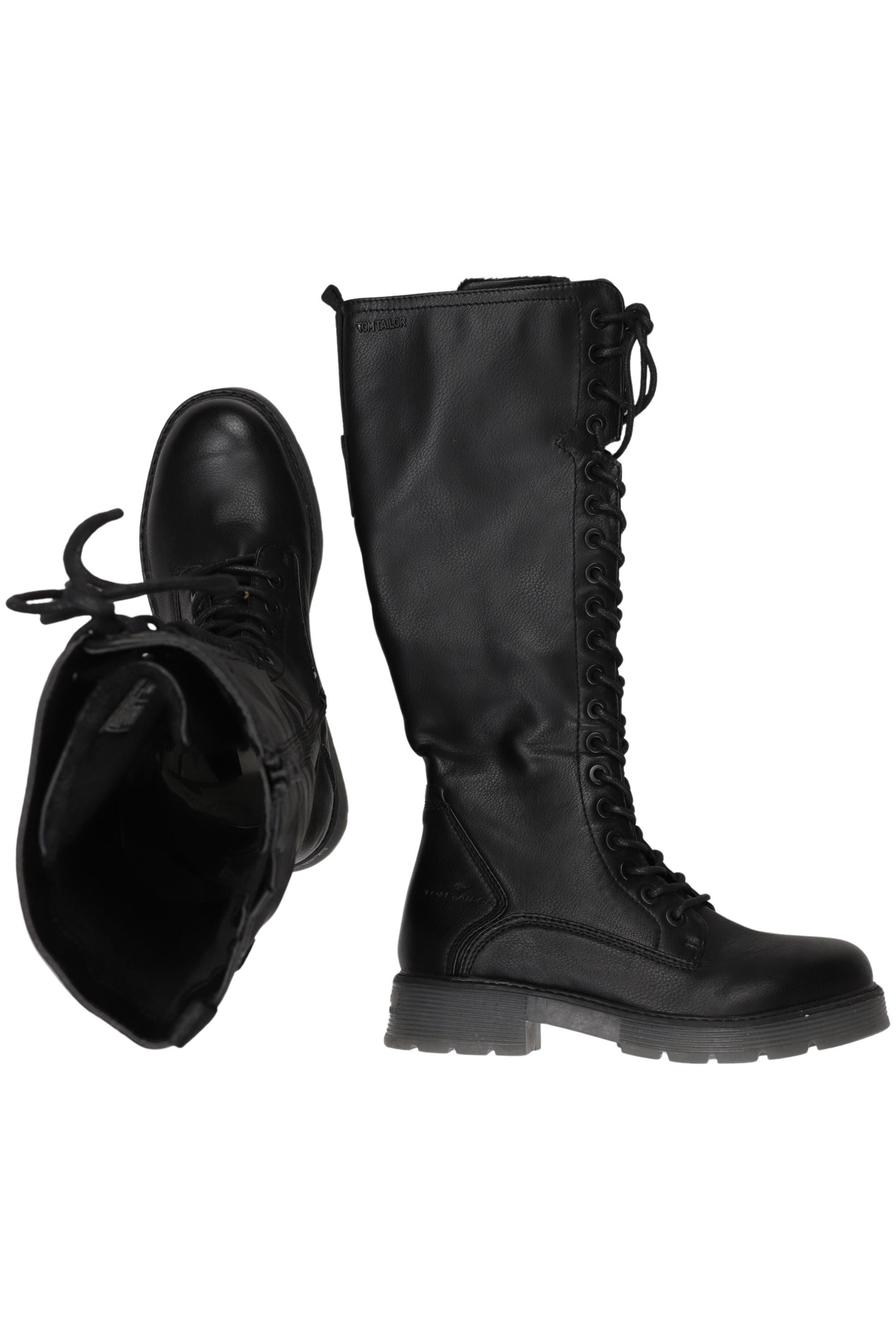 

Tom Tailor Damen Stiefel, schwarz, Gr. 37