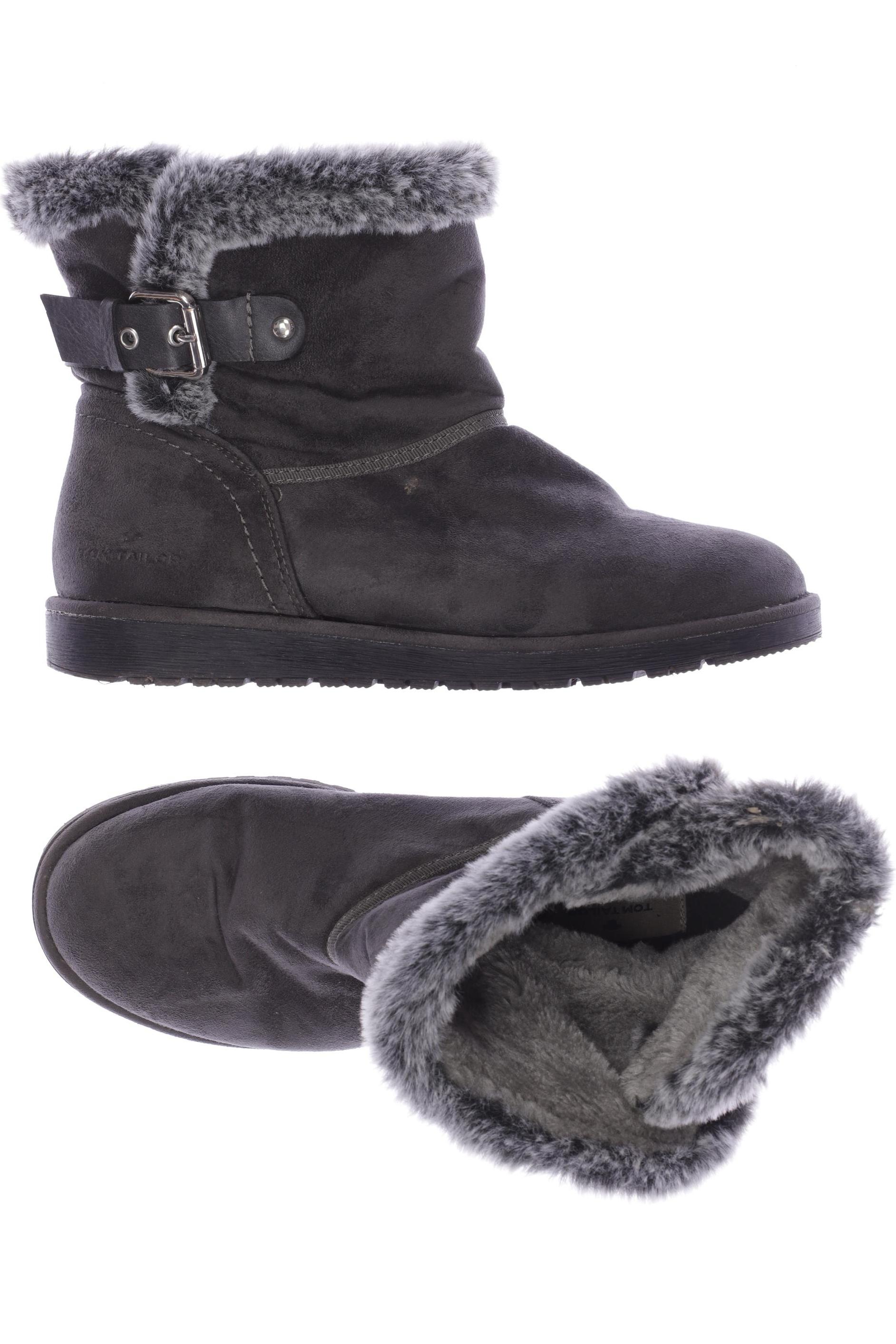 

Tom Tailor Damen Stiefelette, grau