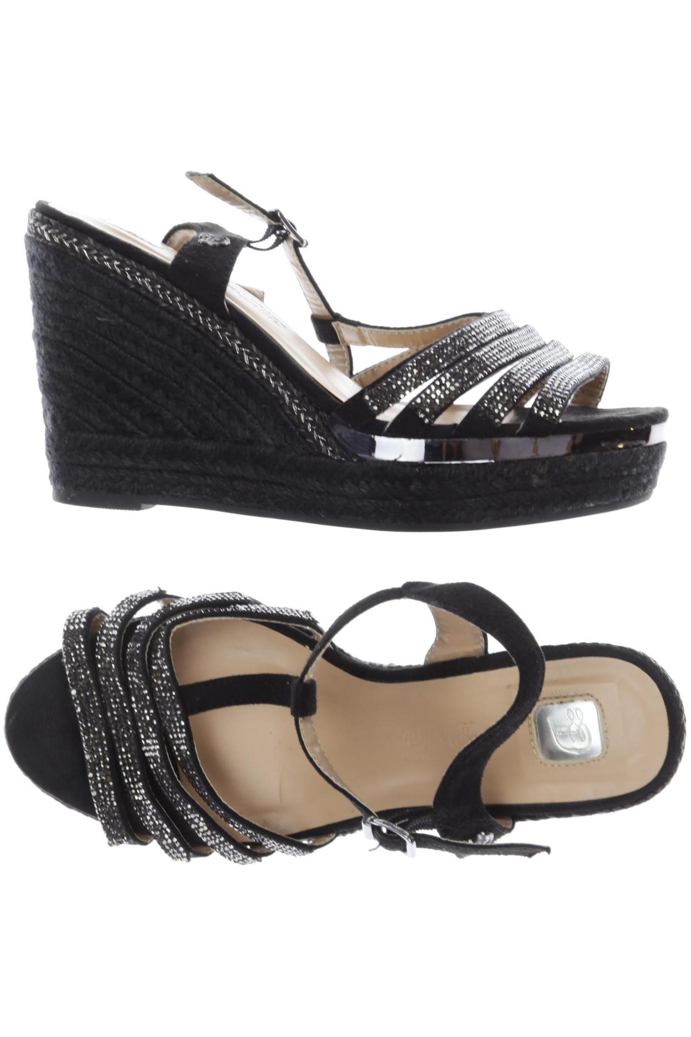 

Tom Tailor Damen Sandale, schwarz, Gr. 38
