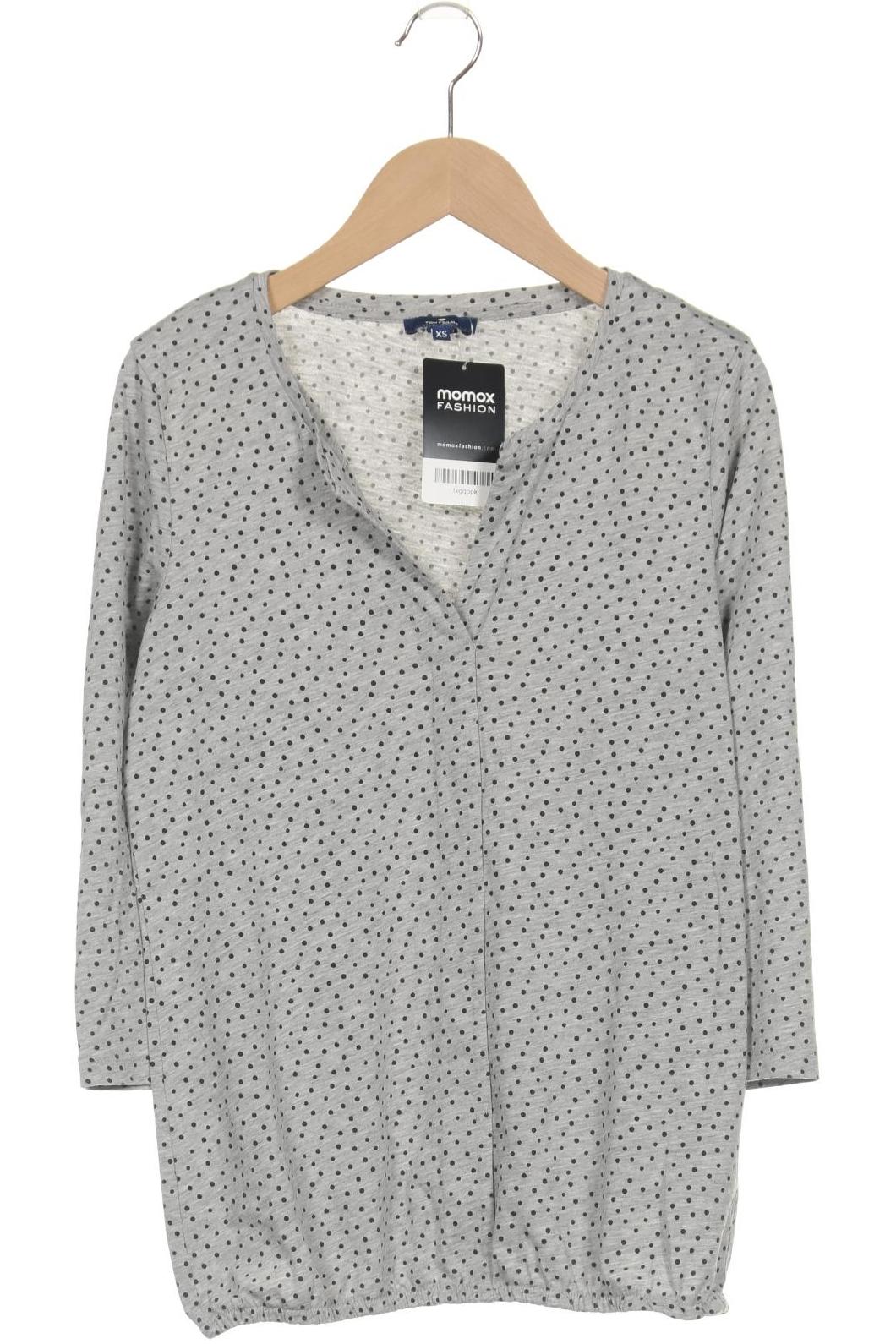 

Tom Tailor Damen Langarmshirt, grau, Gr. 34
