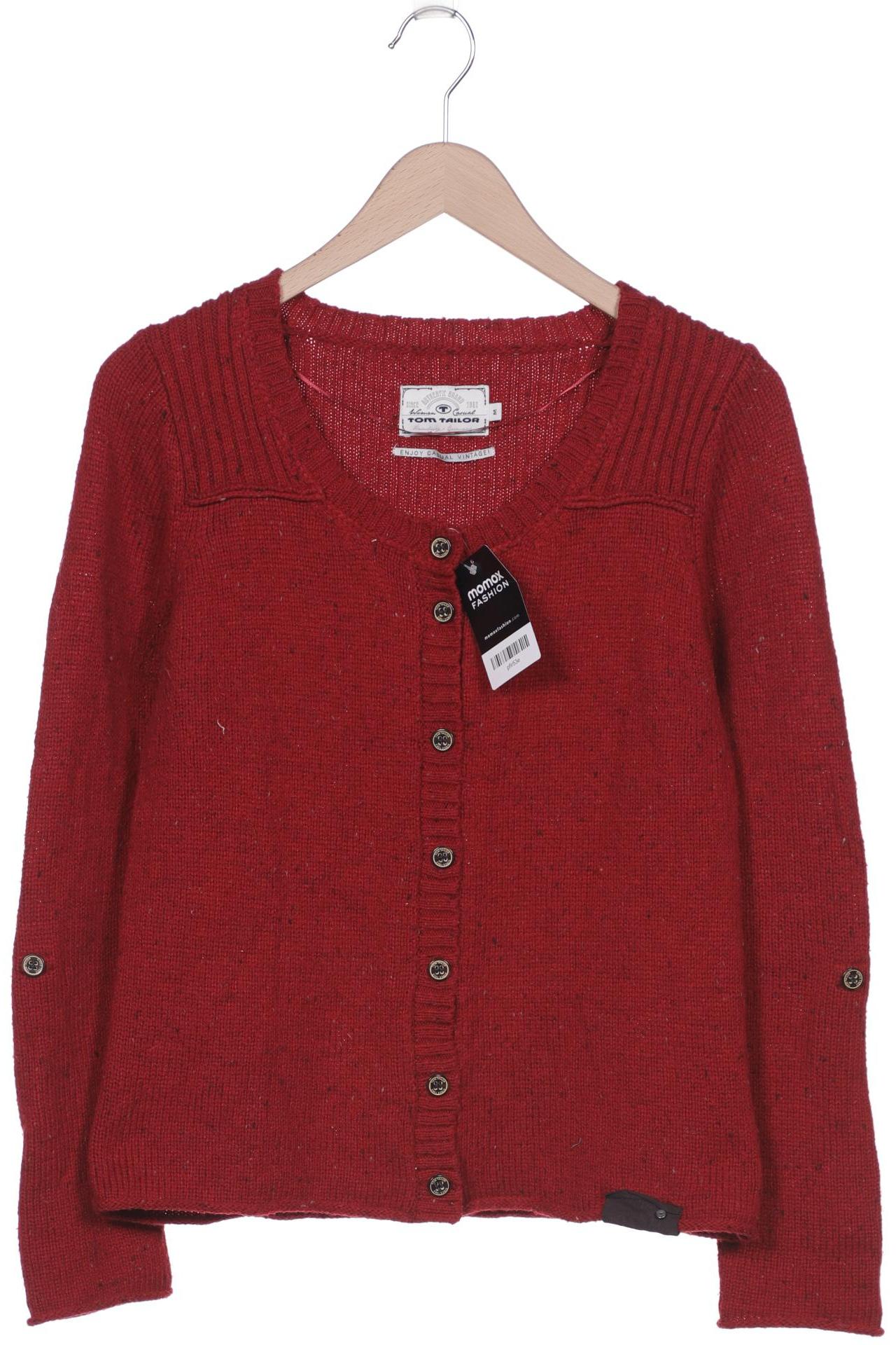 

Tom Tailor Damen Strickjacke, rot