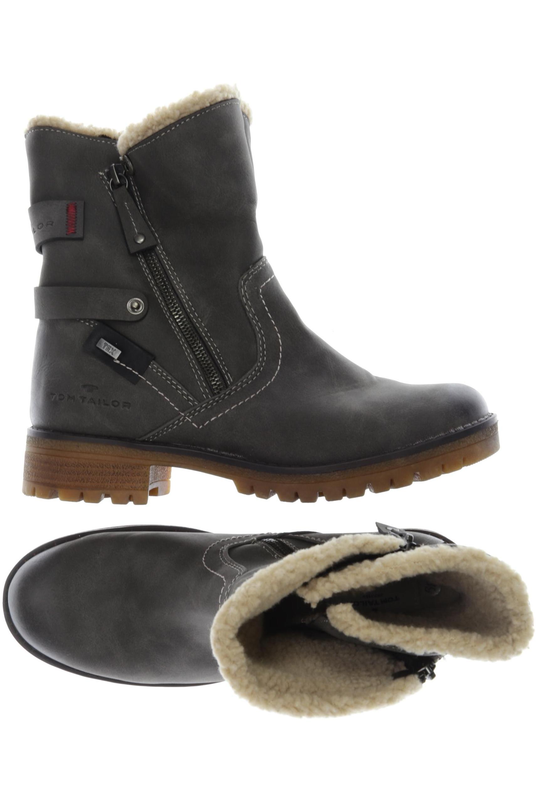 

Tom Tailor Damen Stiefelette, grau, Gr. 39
