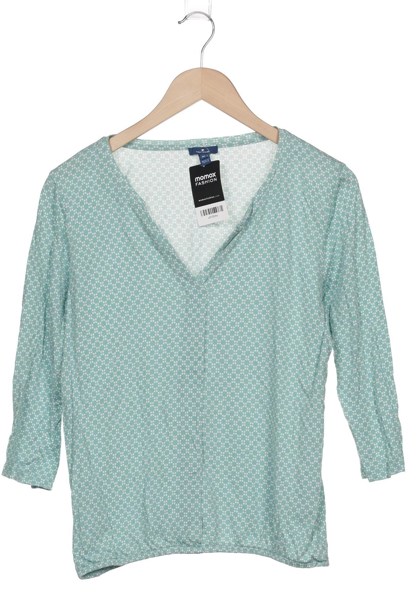 

Tom Tailor Damen Langarmshirt, türkis, Gr. 38