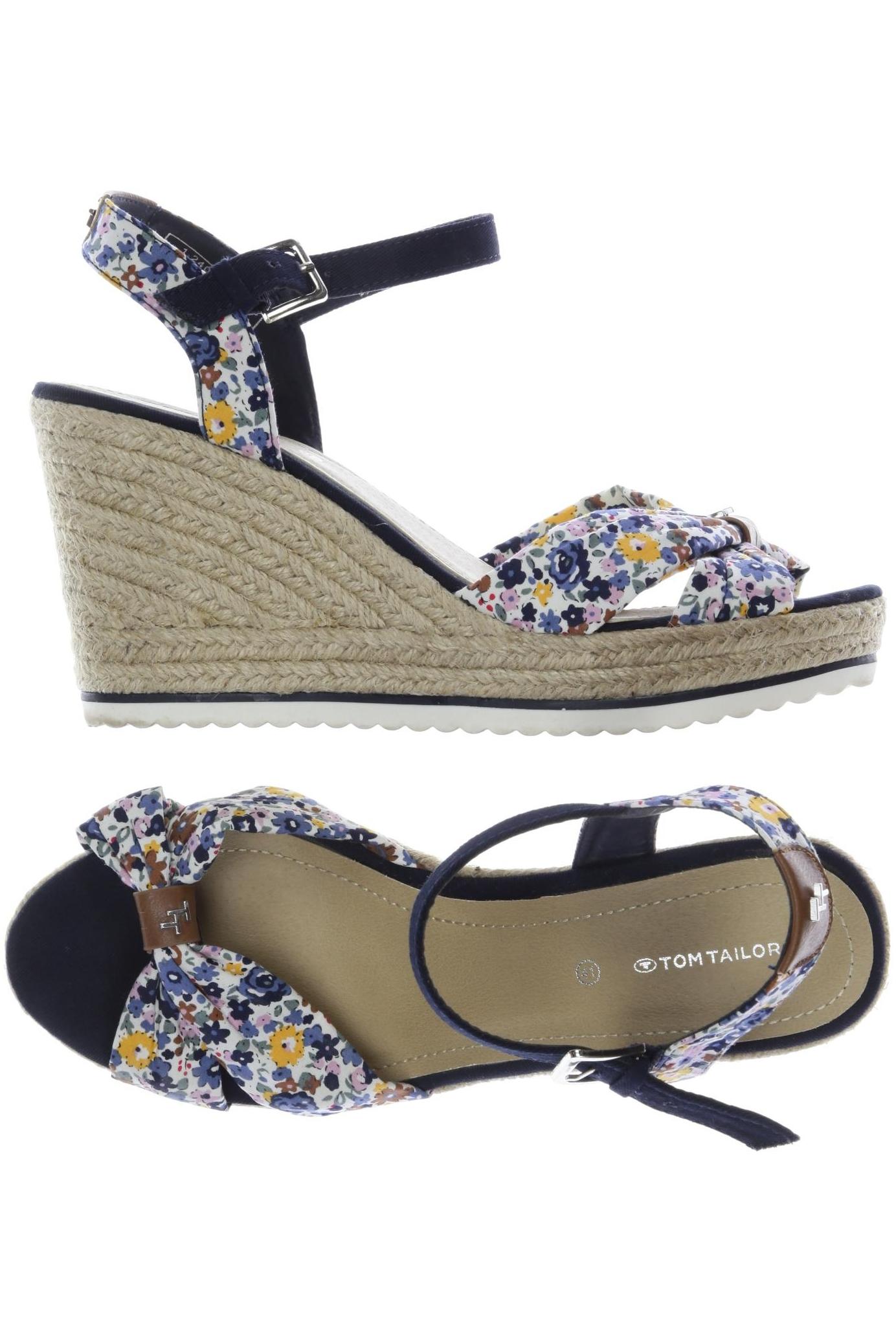 

Tom Tailor Damen Sandale, marineblau, Gr. 41