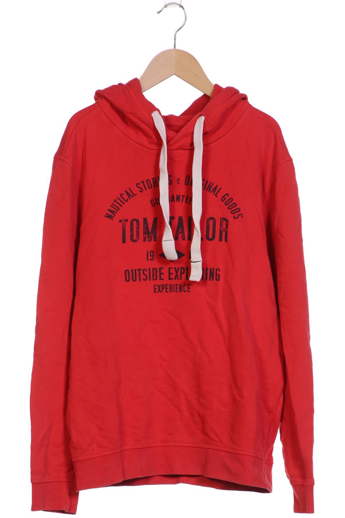 

Tom Tailor Damen Kapuzenpullover, rot, Gr. 42