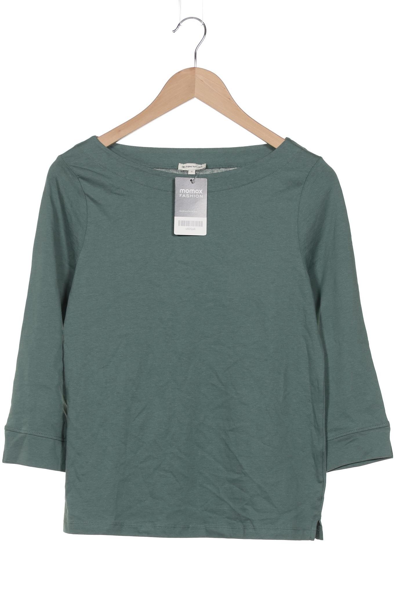 

Tom Tailor Damen Langarmshirt, türkis, Gr. 36
