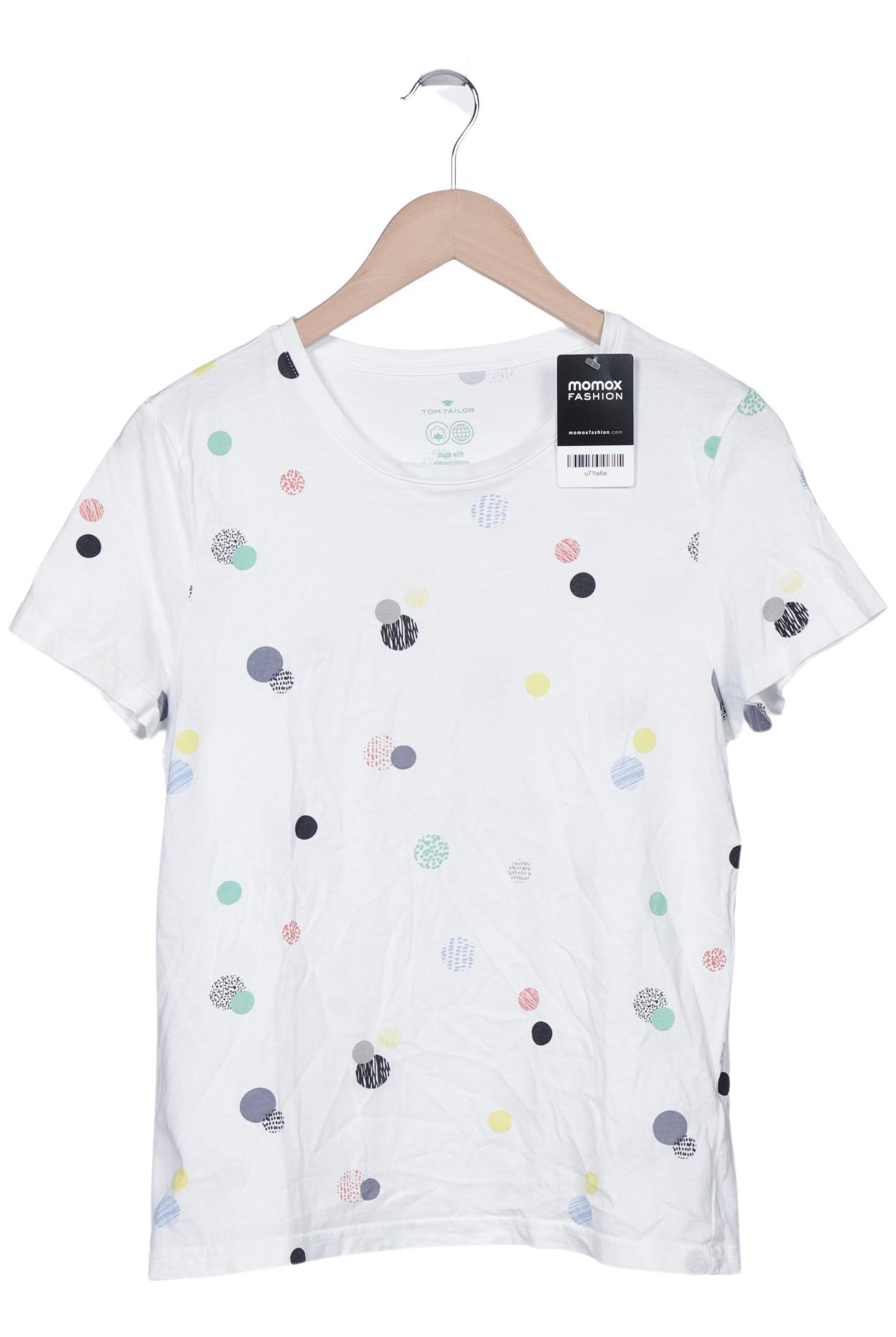 

Tom Tailor Damen T-Shirt, weiß, Gr. 38