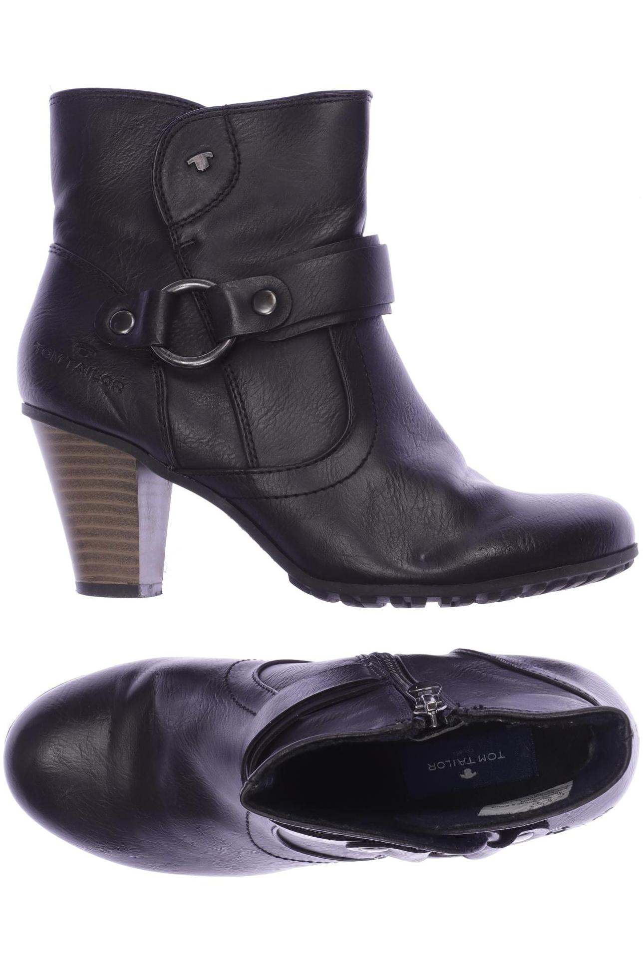 

Tom Tailor Damen Stiefelette, schwarz, Gr. 37