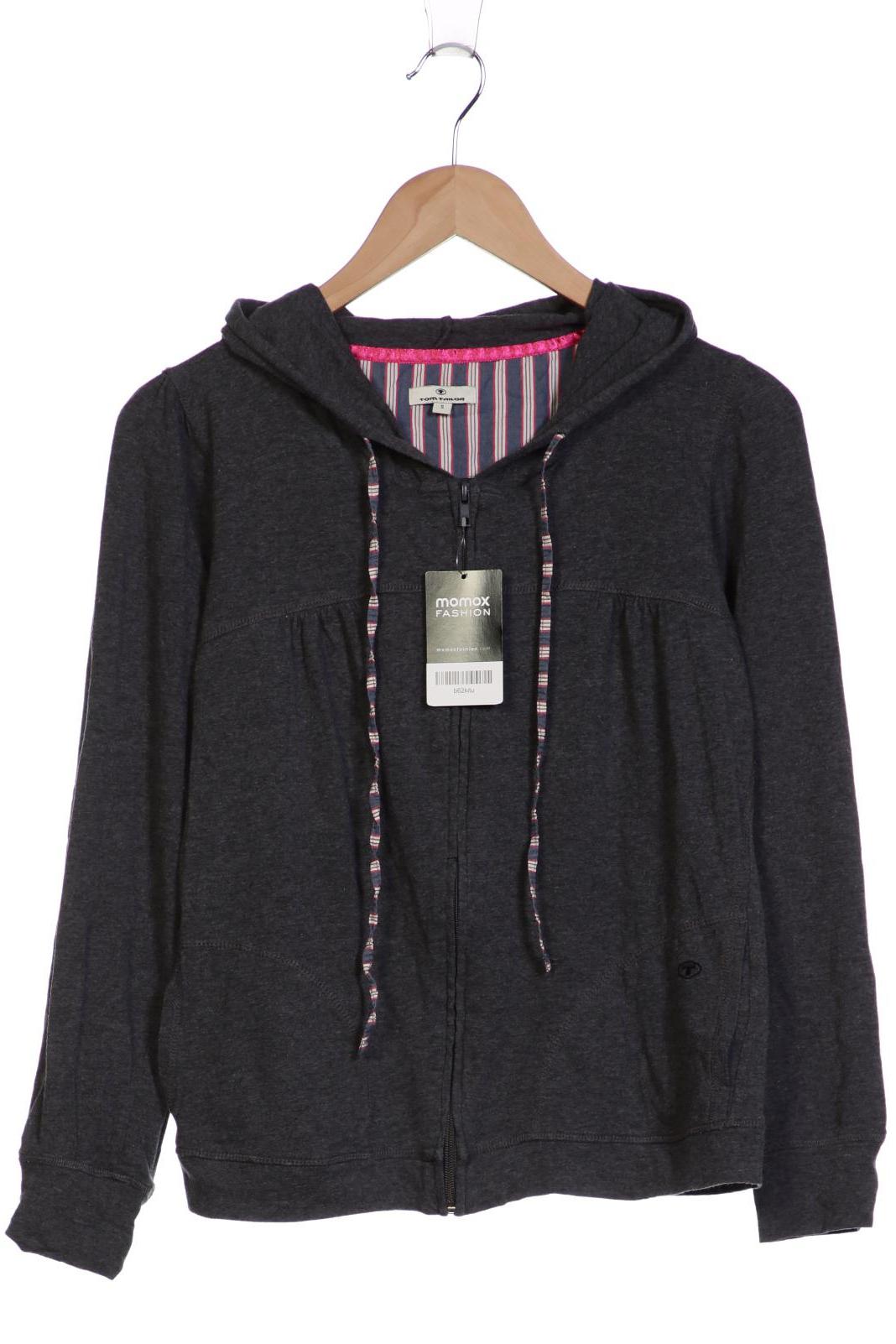 

Tom Tailor Damen Kapuzenpullover, grau, Gr. 36