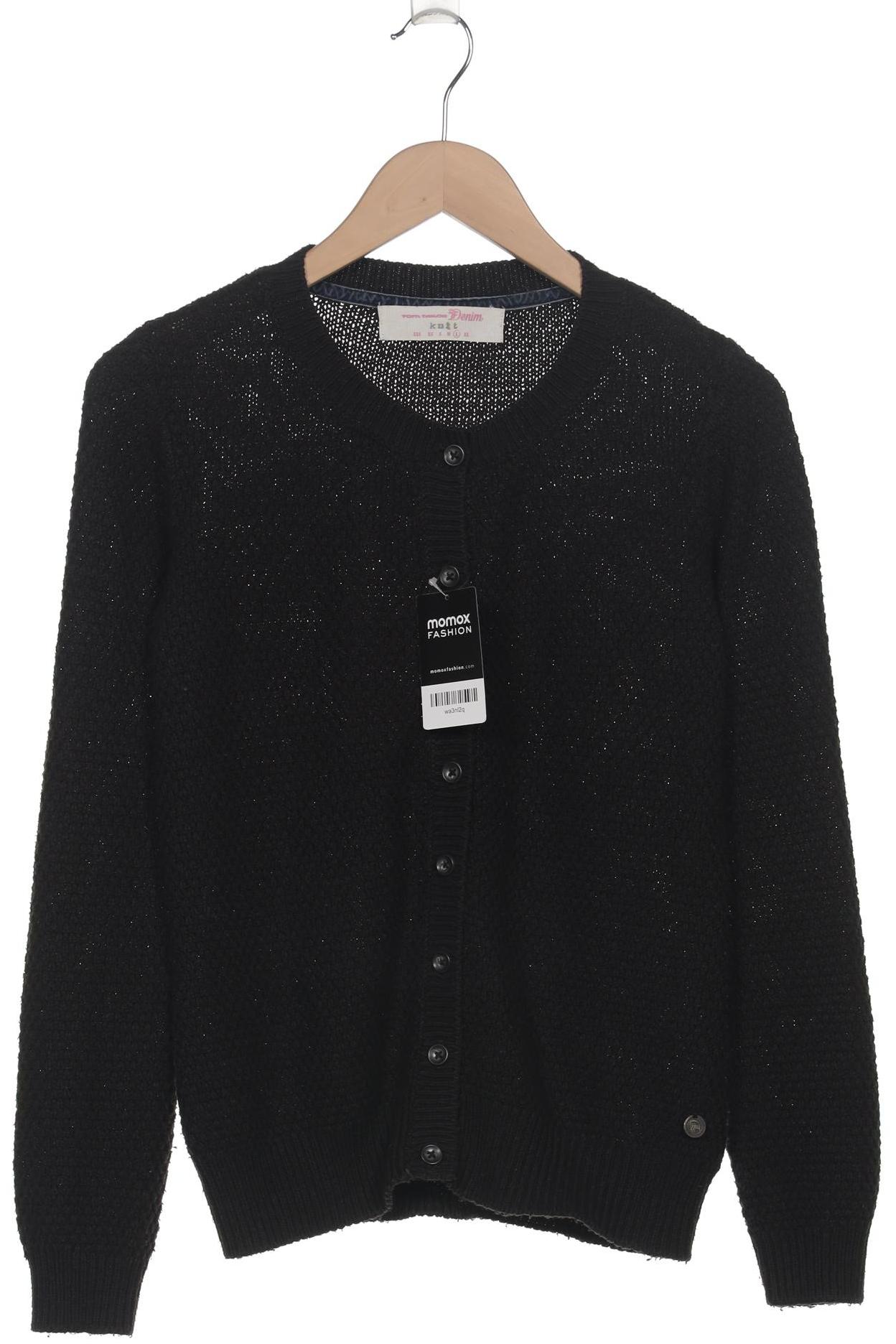 

Tom Tailor Damen Strickjacke, schwarz, Gr. 42