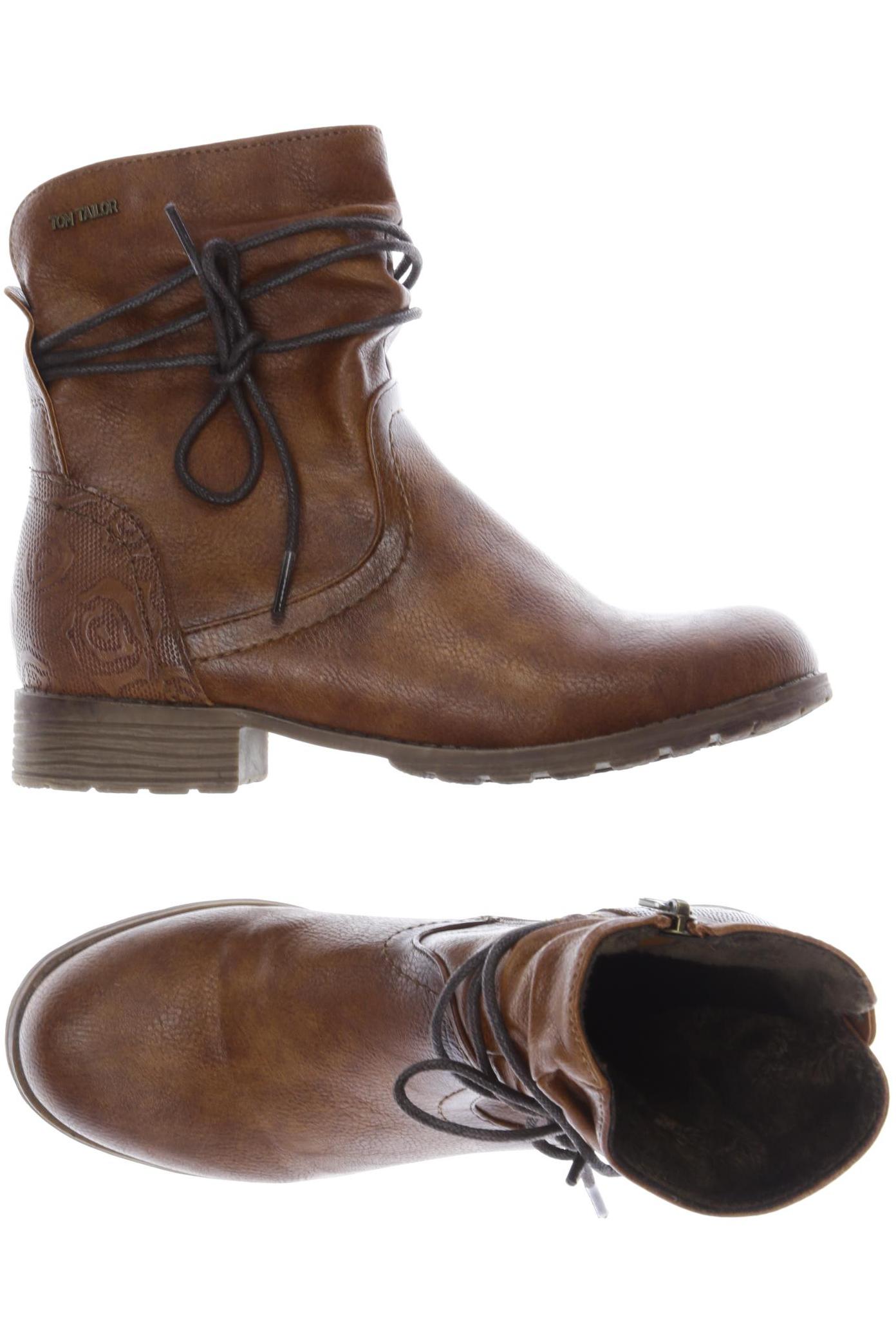 

Tom Tailor Damen Stiefelette, braun, Gr. 36
