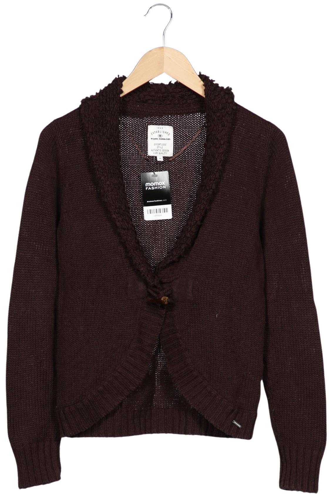 

Tom Tailor Damen Strickjacke, braun, Gr. 38