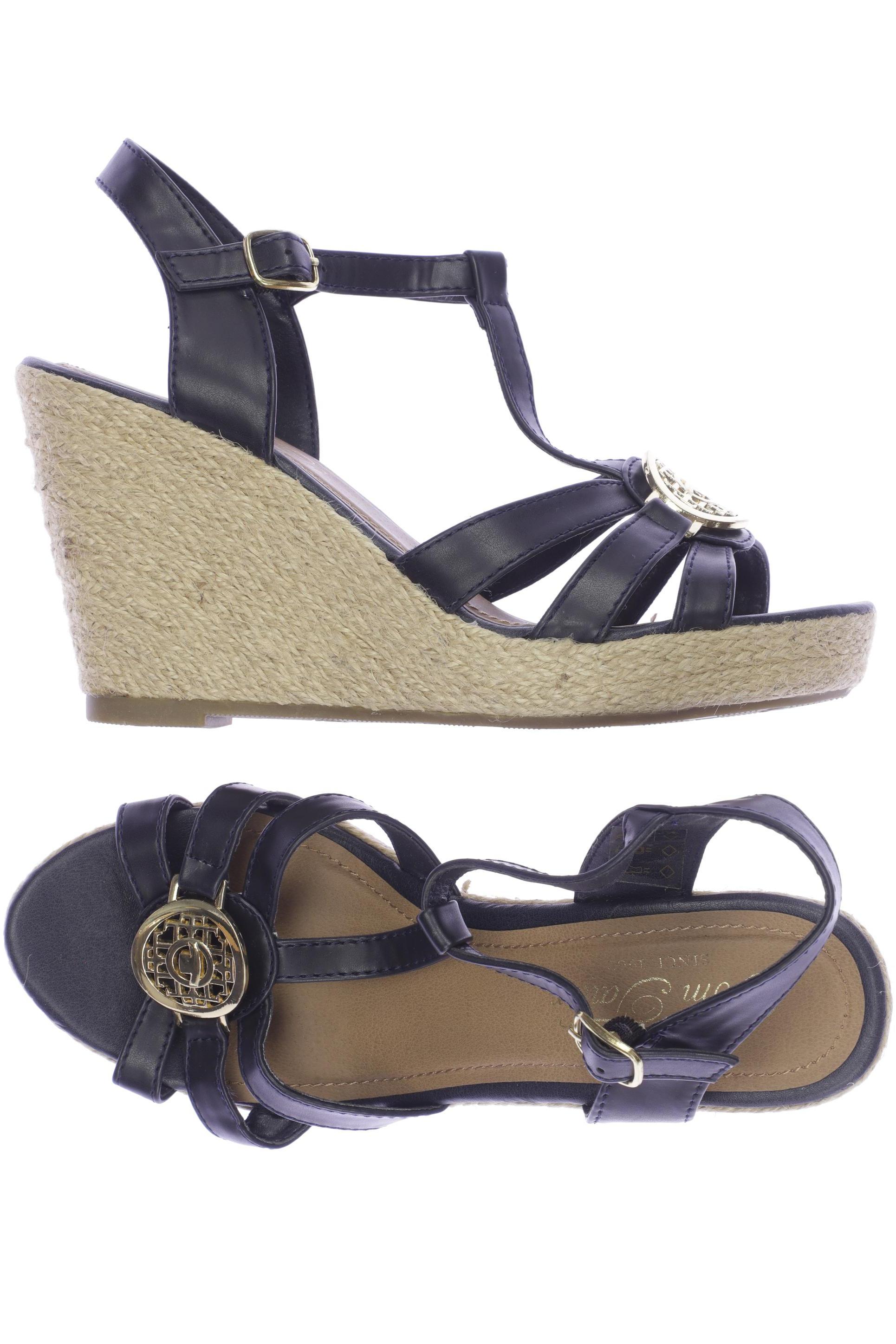 

Tom Tailor Damen Sandale, marineblau, Gr. 40