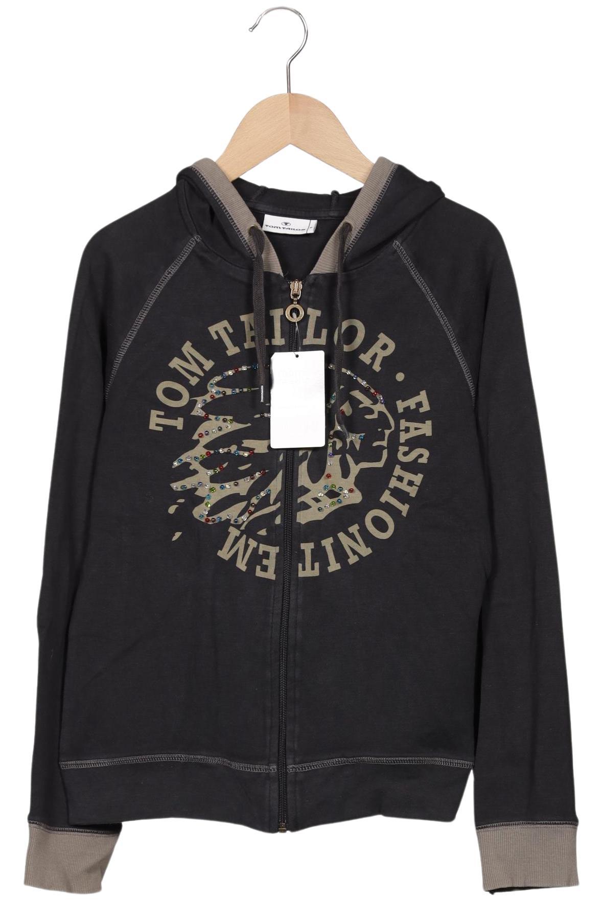 

Tom Tailor Damen Kapuzenpullover, schwarz, Gr. 36