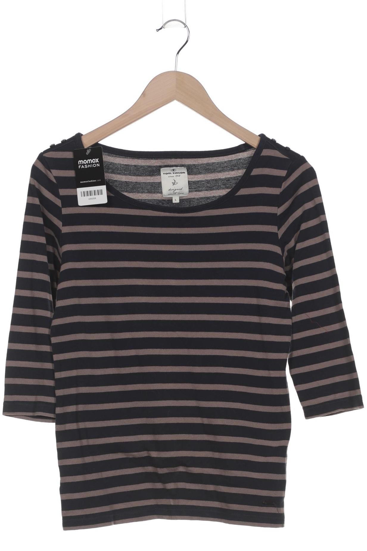 

Tom Tailor Damen Langarmshirt, marineblau, Gr. 42