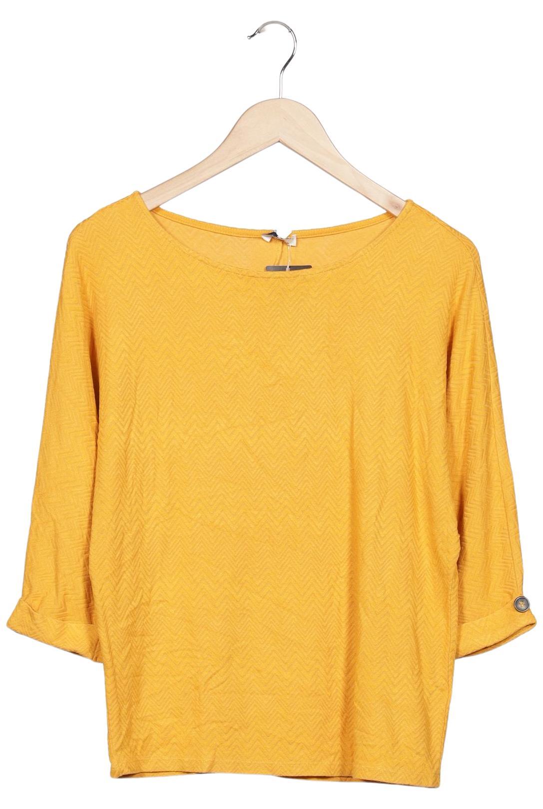 

Tom Tailor Damen Langarmshirt, gelb, Gr. 34